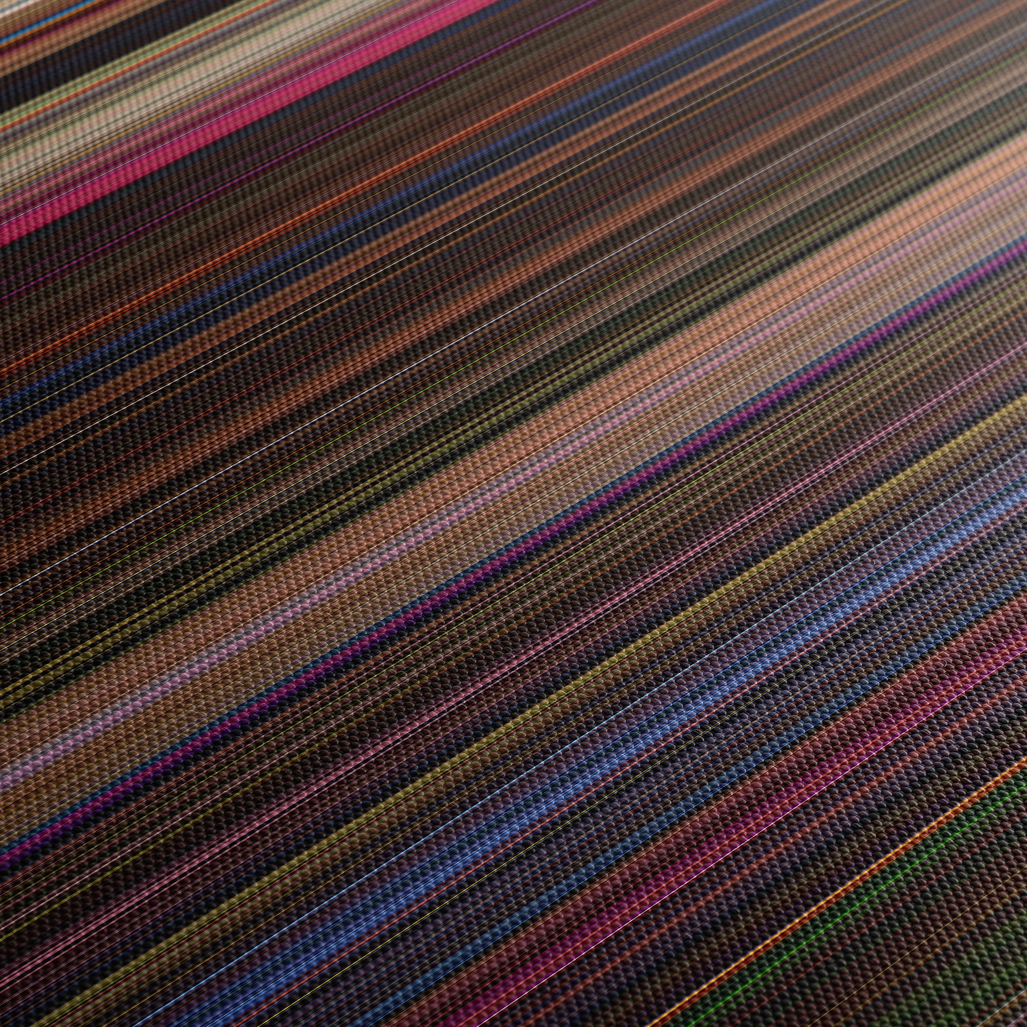 The Black Cauldron (1985) CineSpectrum Color Spectrum Canvas Print - Close Up of Middle of Print