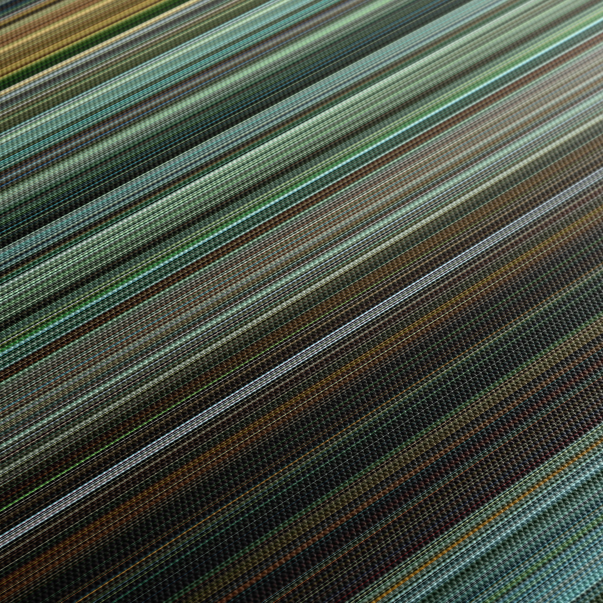 The Bourne Supremacy (2004) CineSpectrum Color Spectrum Canvas Print - Close Up of Middle of Print