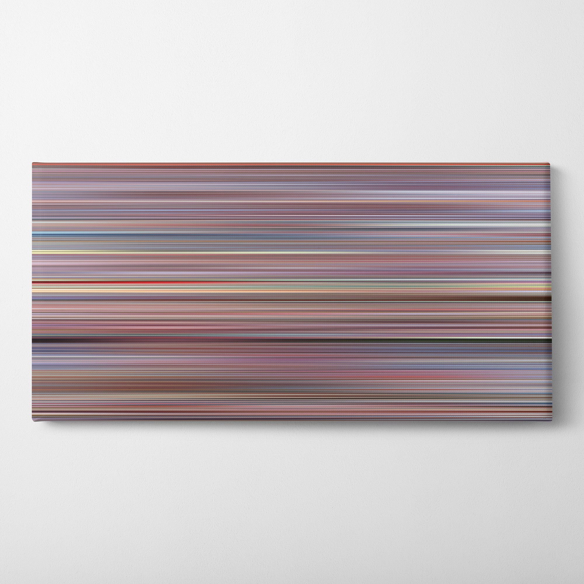 The Breakfast Club (1985) CineSpectrum Color Spectrum Canvas Print - Horizontal on Wall