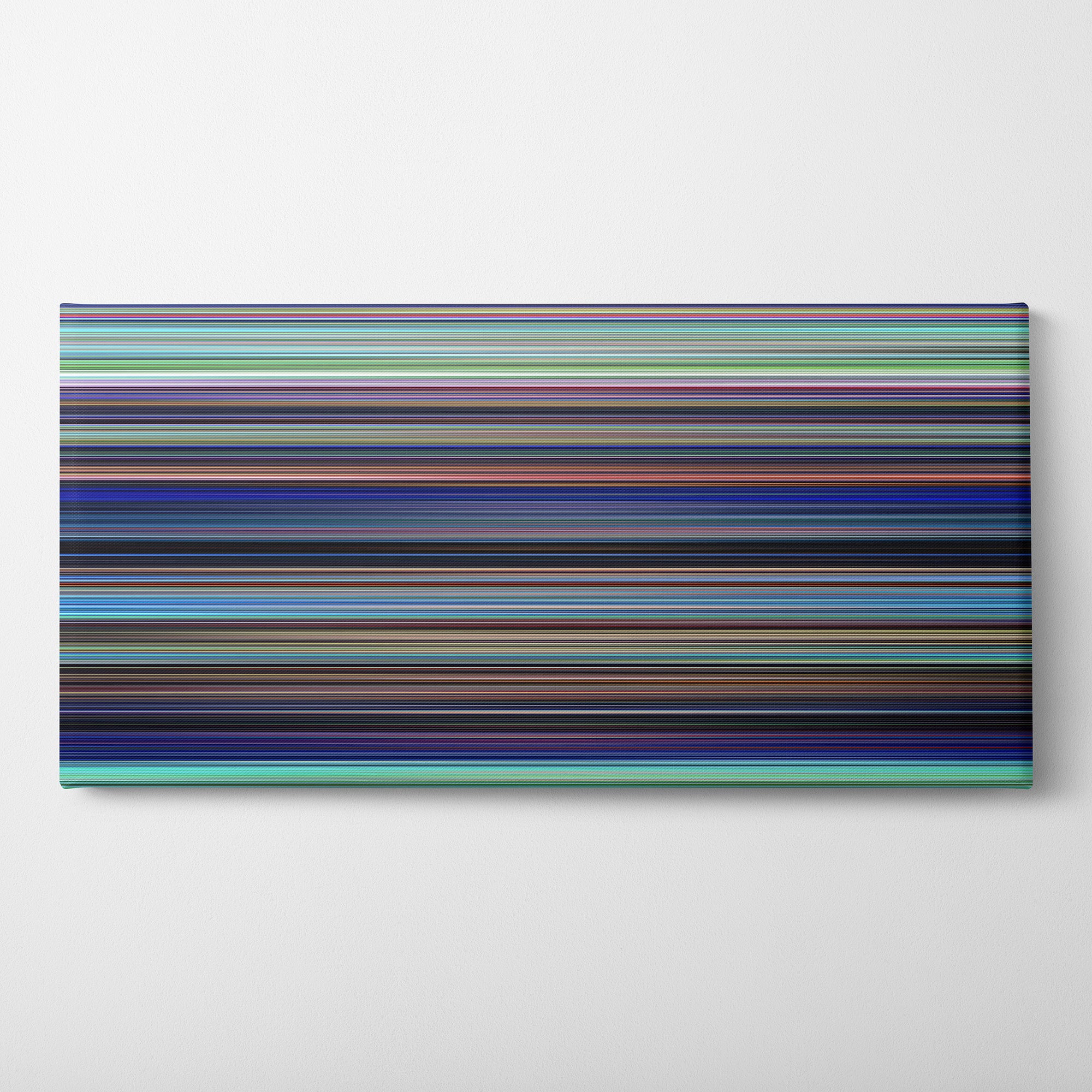 The Castle of Cagliostro (1979) CineSpectrum Color Spectrum Canvas Print - Horizontal on Wall