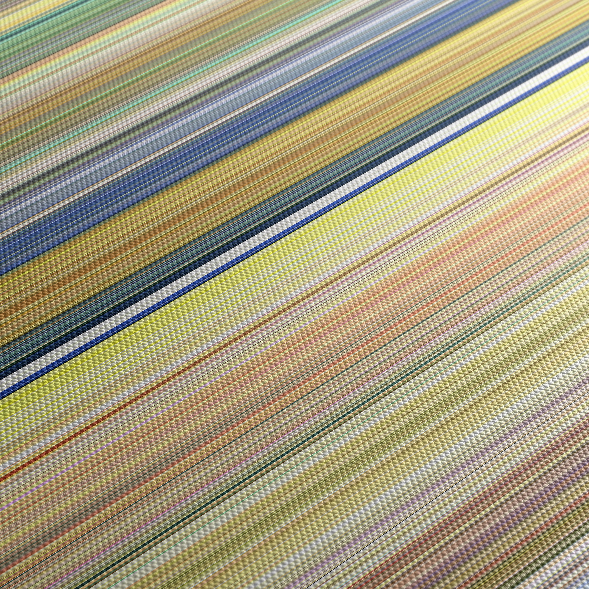 The Cat Returns (2002) CineSpectrum Color Spectrum Canvas Print - Close Up of Middle of Print