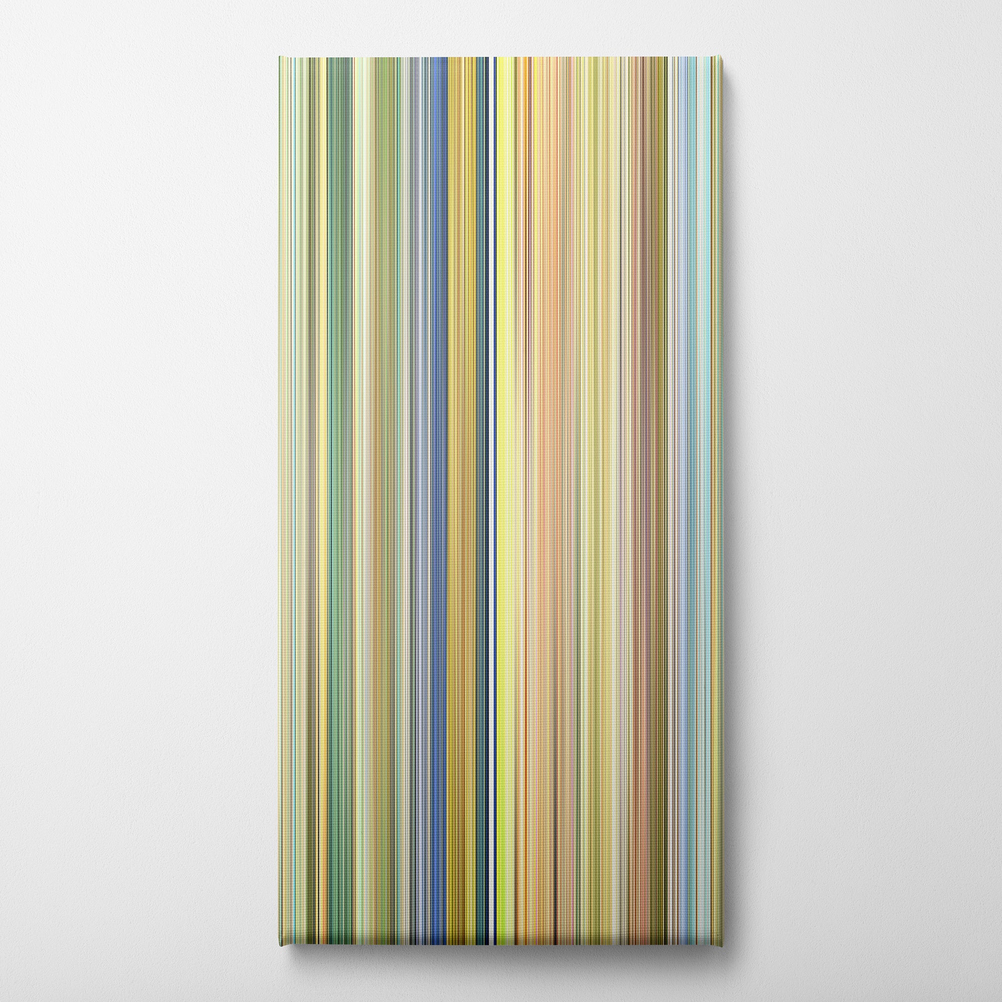 The Cat Returns (2002) CineSpectrum Color Spectrum Canvas Print - Vertical on Wall