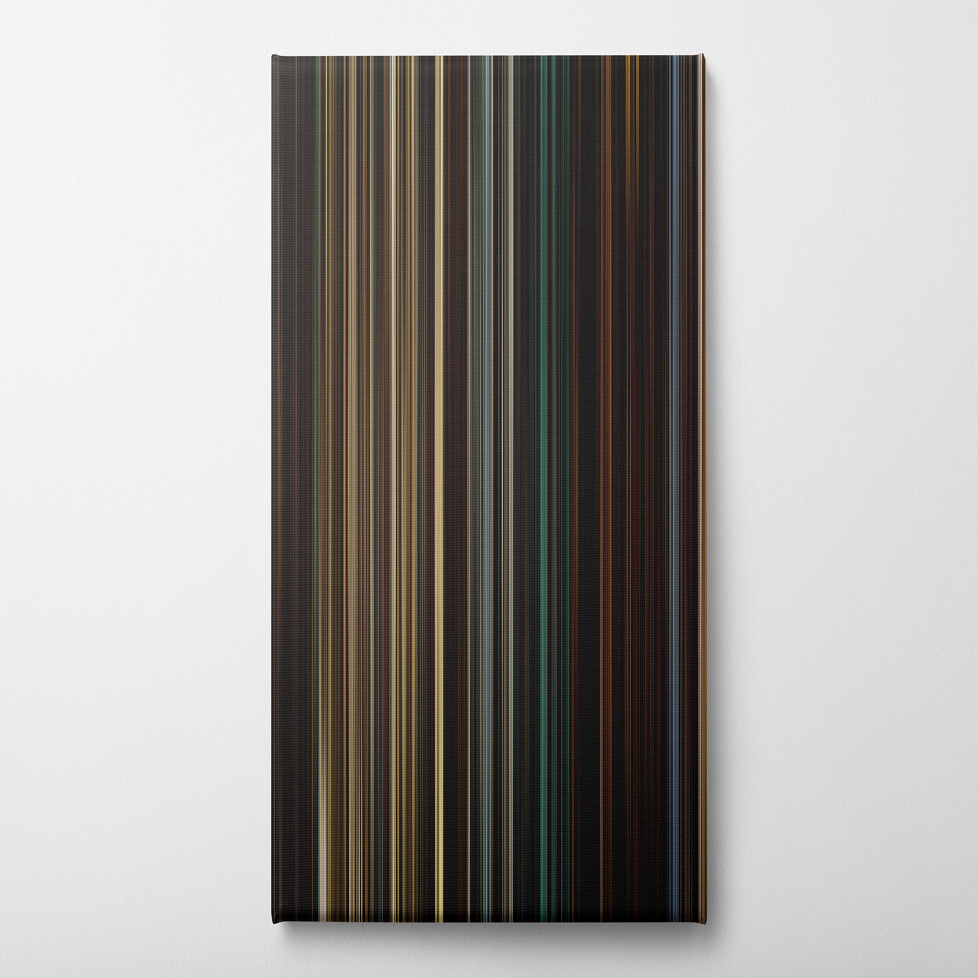 The Conjuring - The Devil Made Me Do It (2021) CineSpectrum Color Spectrum Canvas Print - Vertical on Wall
