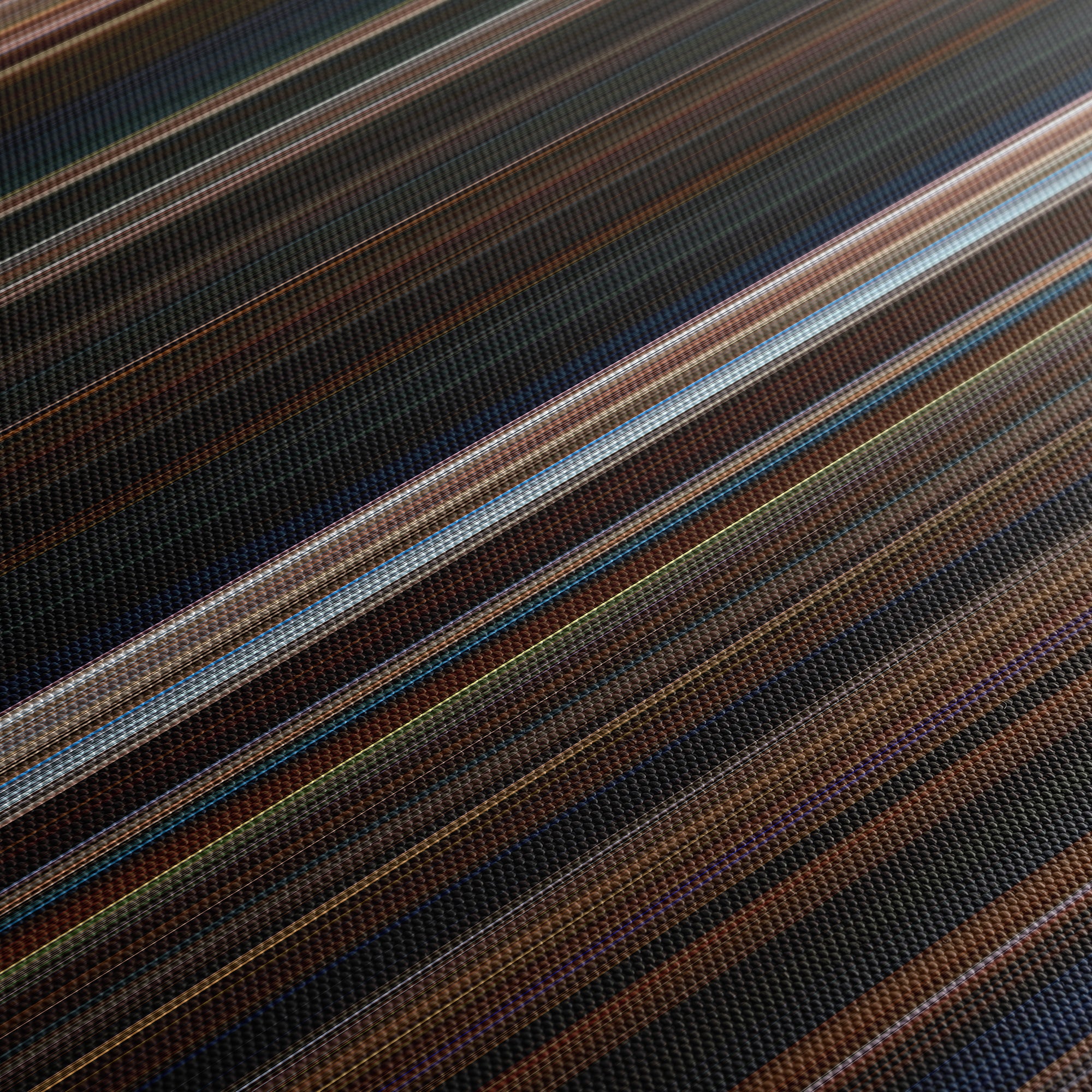 The Count of Monte Cristo (2002) CineSpectrum Color Spectrum Canvas Print - Close Up of Middle of Print