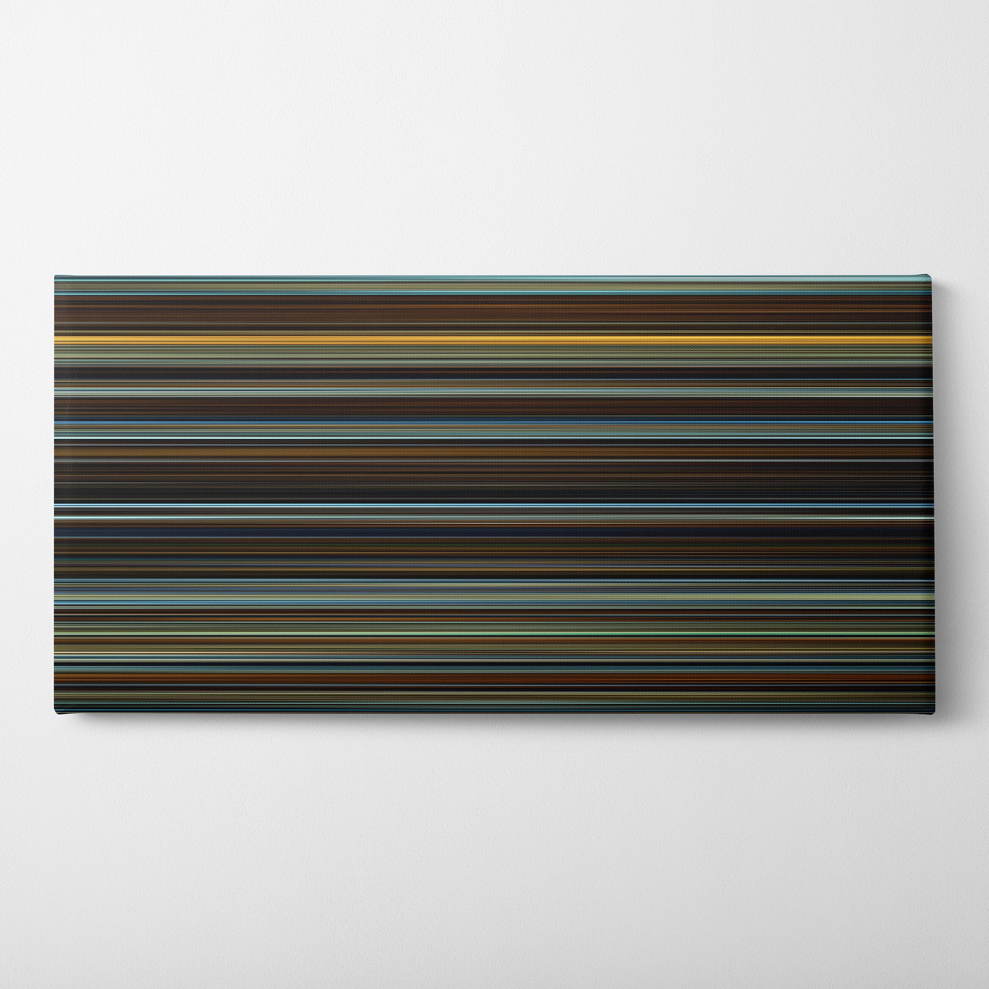 The Curious Case of Benjamin Button (2008) CineSpectrum Color Spectrum Canvas Print - Horizontal on Wall