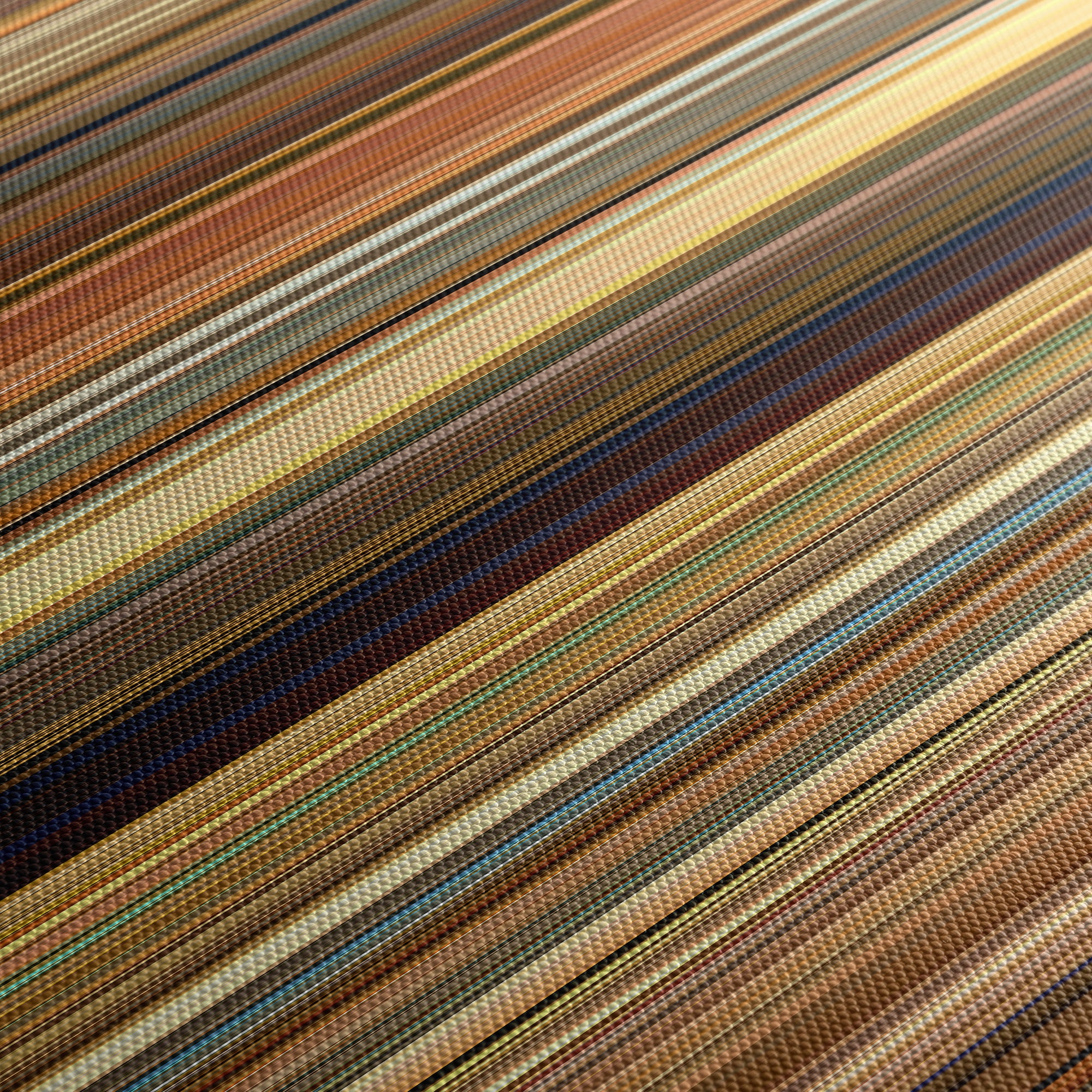The Darjeeling Limited (2007) CineSpectrum Color Spectrum Canvas Print - Close Up of Middle of Print