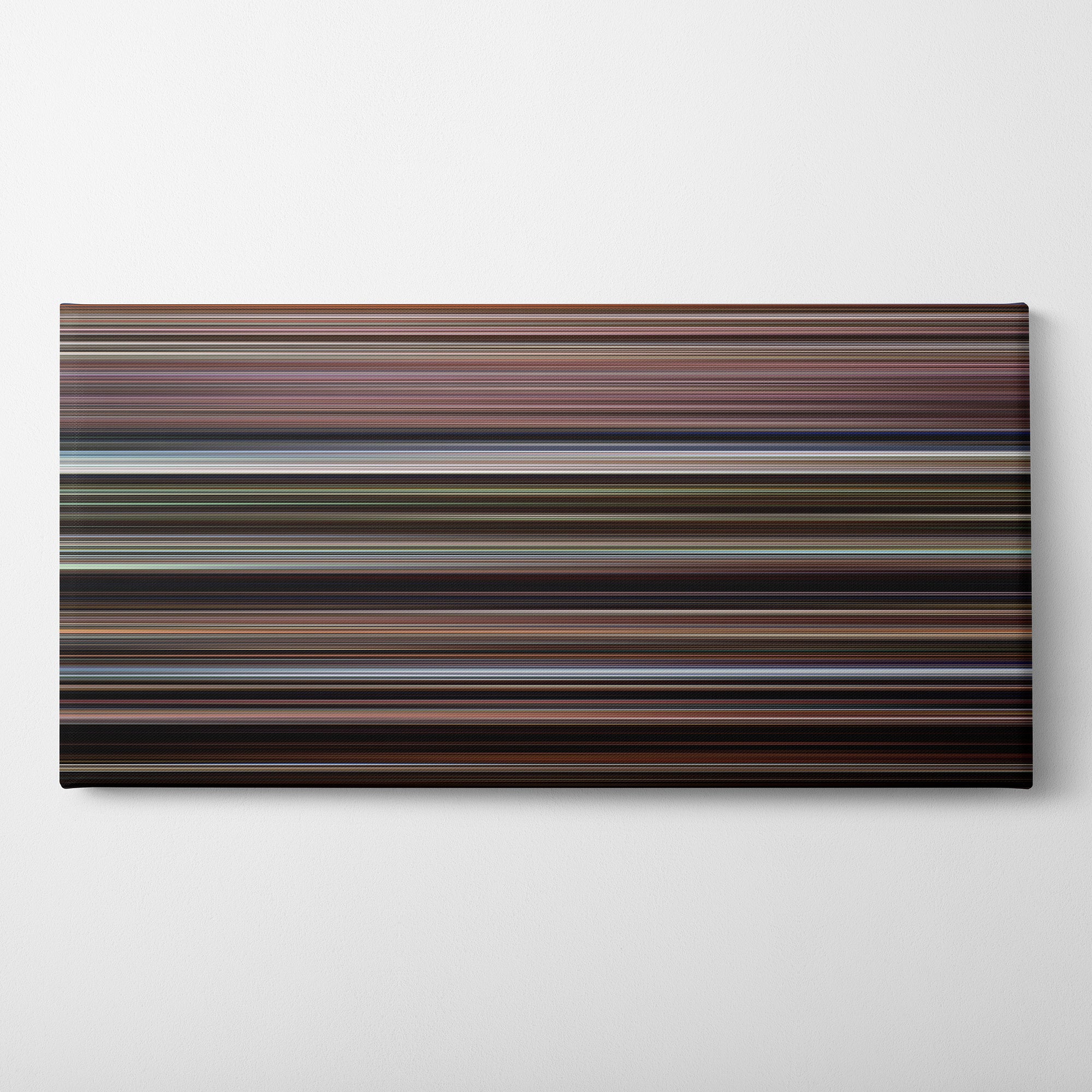 The Deer Hunter (1978) CineSpectrum Color Spectrum Canvas Print - Horizontal on Wall