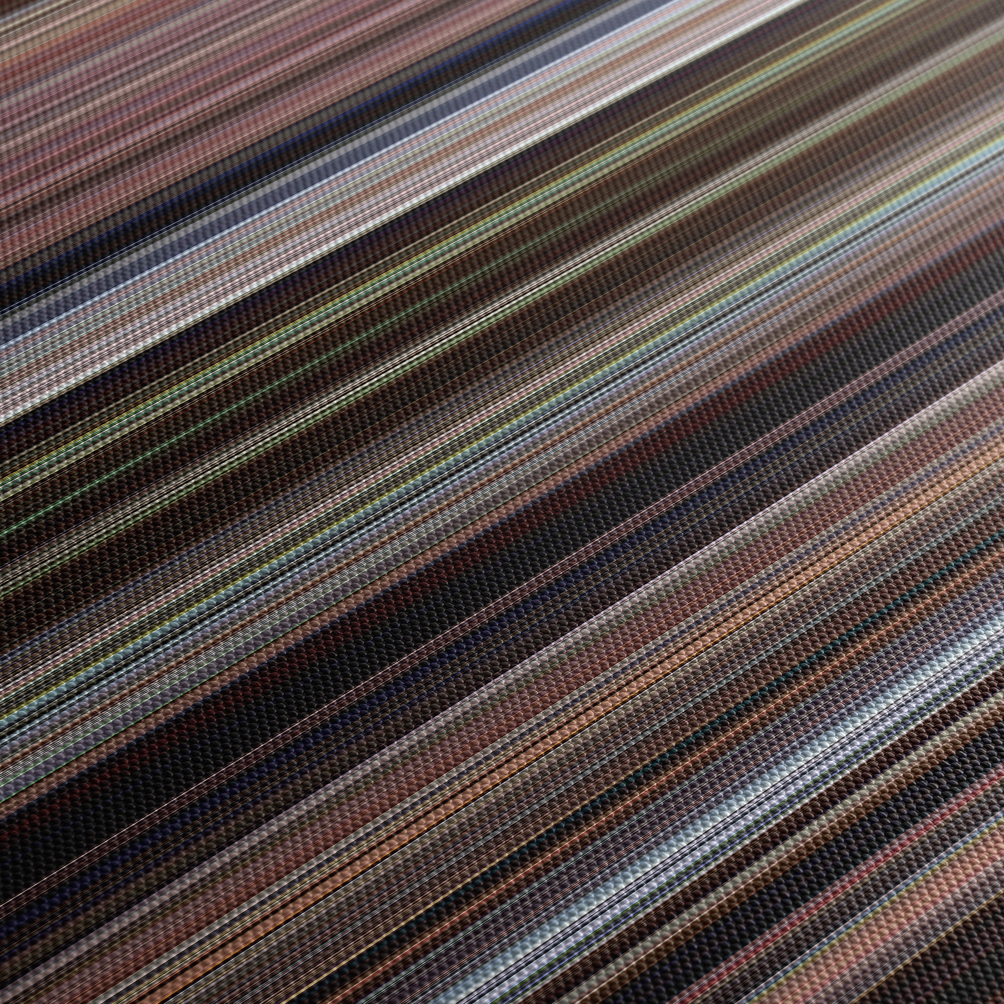 The Deer Hunter (1978) CineSpectrum Color Spectrum Canvas Print - Close Up of Middle of Print