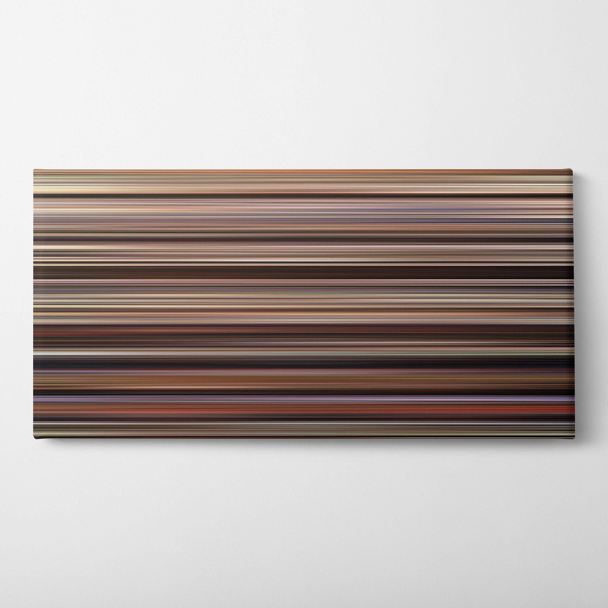 The Devil Wears Prada (2006) CineSpectrum Color Spectrum Canvas Print - Horizontal on Wall