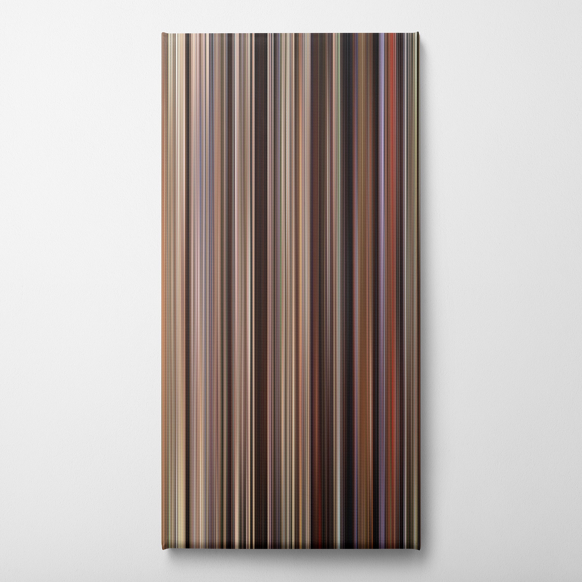 The Devil Wears Prada (2006) CineSpectrum Color Spectrum Canvas Print - Vertical on Wall