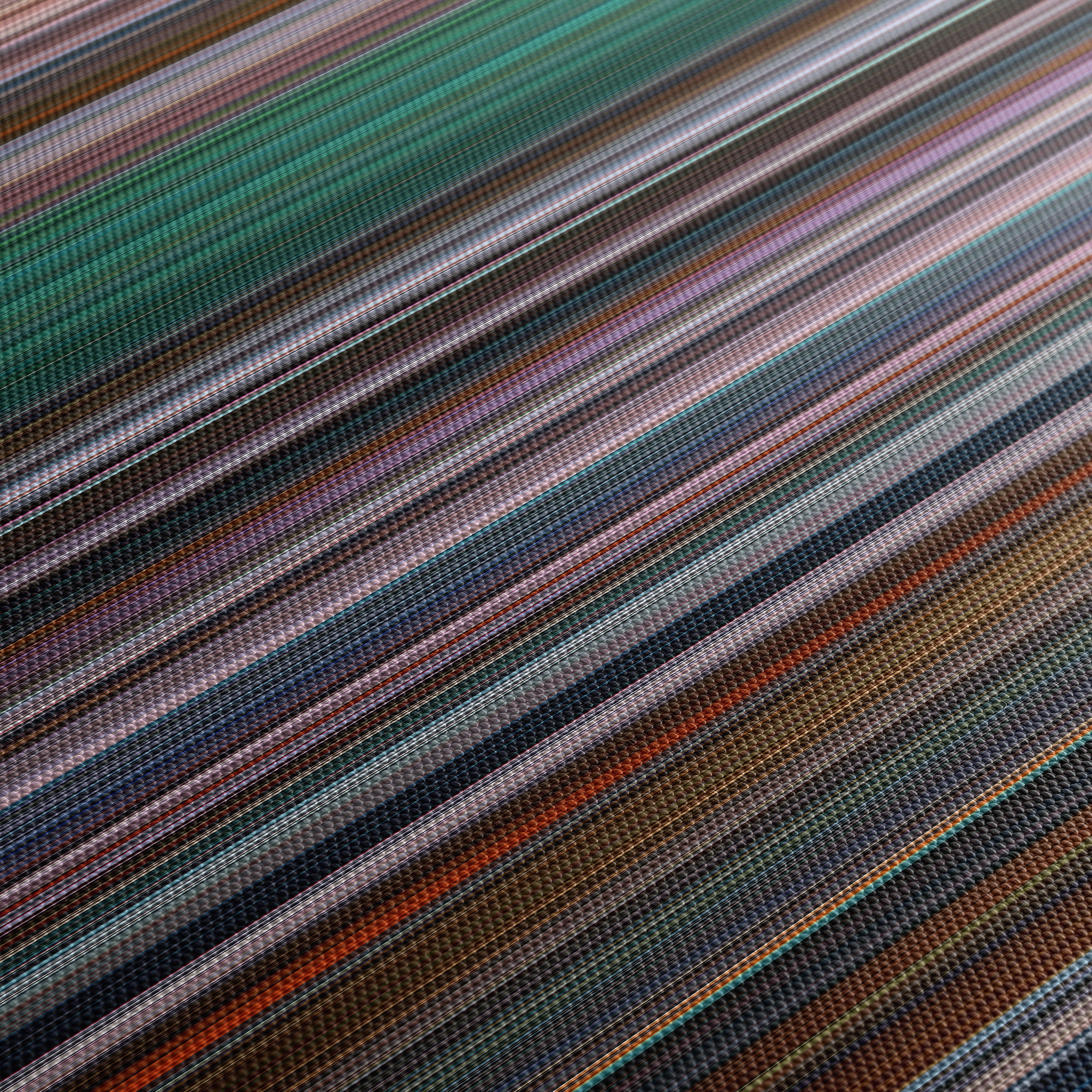 The Fast and the Furious - Tokyo Drift (2011) CineSpectrum Color Spectrum Canvas Print - Close Up of Middle of Print