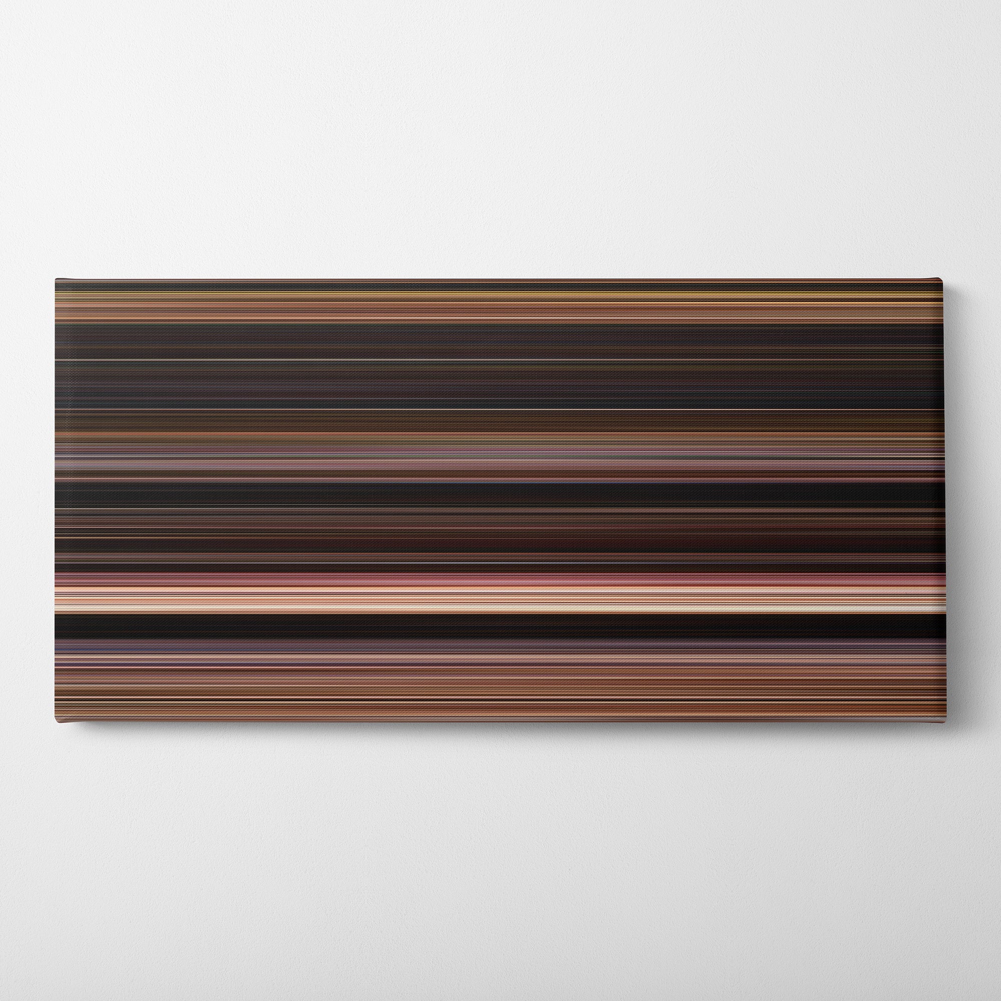 The Fast and the Furious (2001) CineSpectrum Color Spectrum Canvas Print - Horizontal on Wall