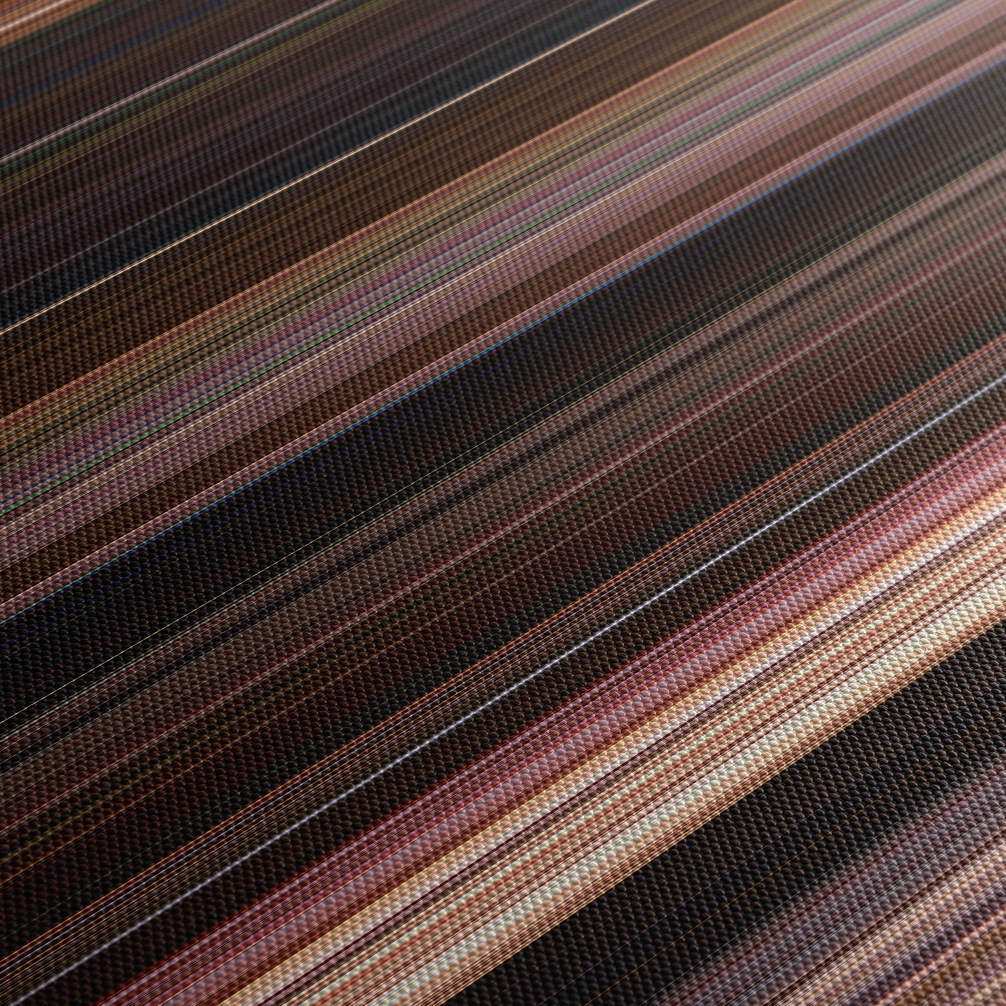The Fast and the Furious (2001) CineSpectrum Color Spectrum Canvas Print - Close Up of Middle of Print