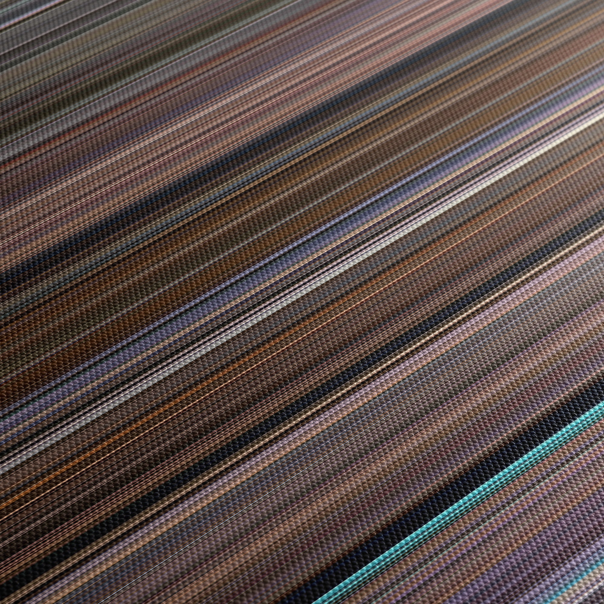The Father (2020) CineSpectrum Color Spectrum Canvas Print - Close Up of Middle of Print