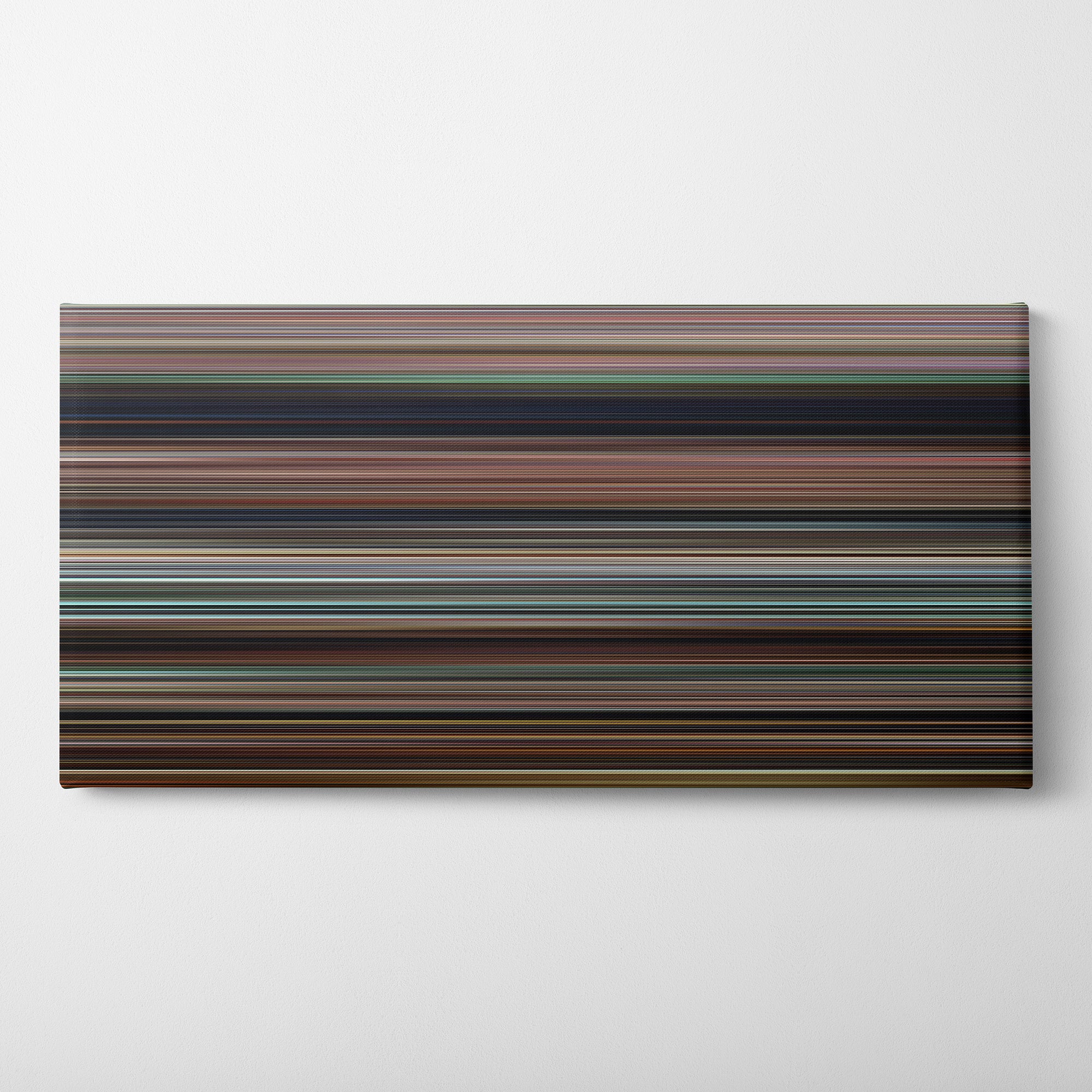 The Final Destination (2009) CineSpectrum Color Spectrum Canvas Print - Horizontal on Wall