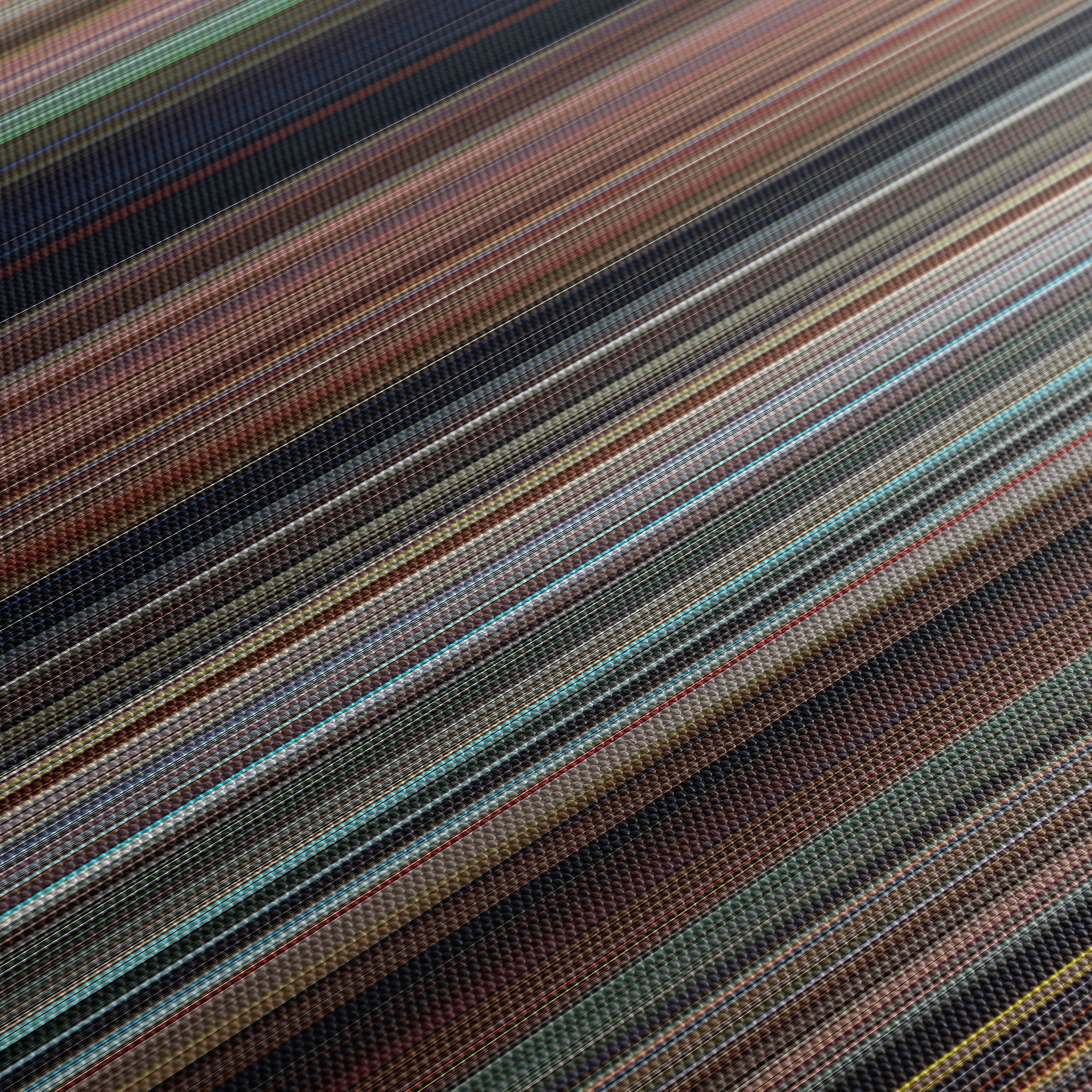 The Final Destination (2009) CineSpectrum Color Spectrum Canvas Print - Close Up of Middle of Print