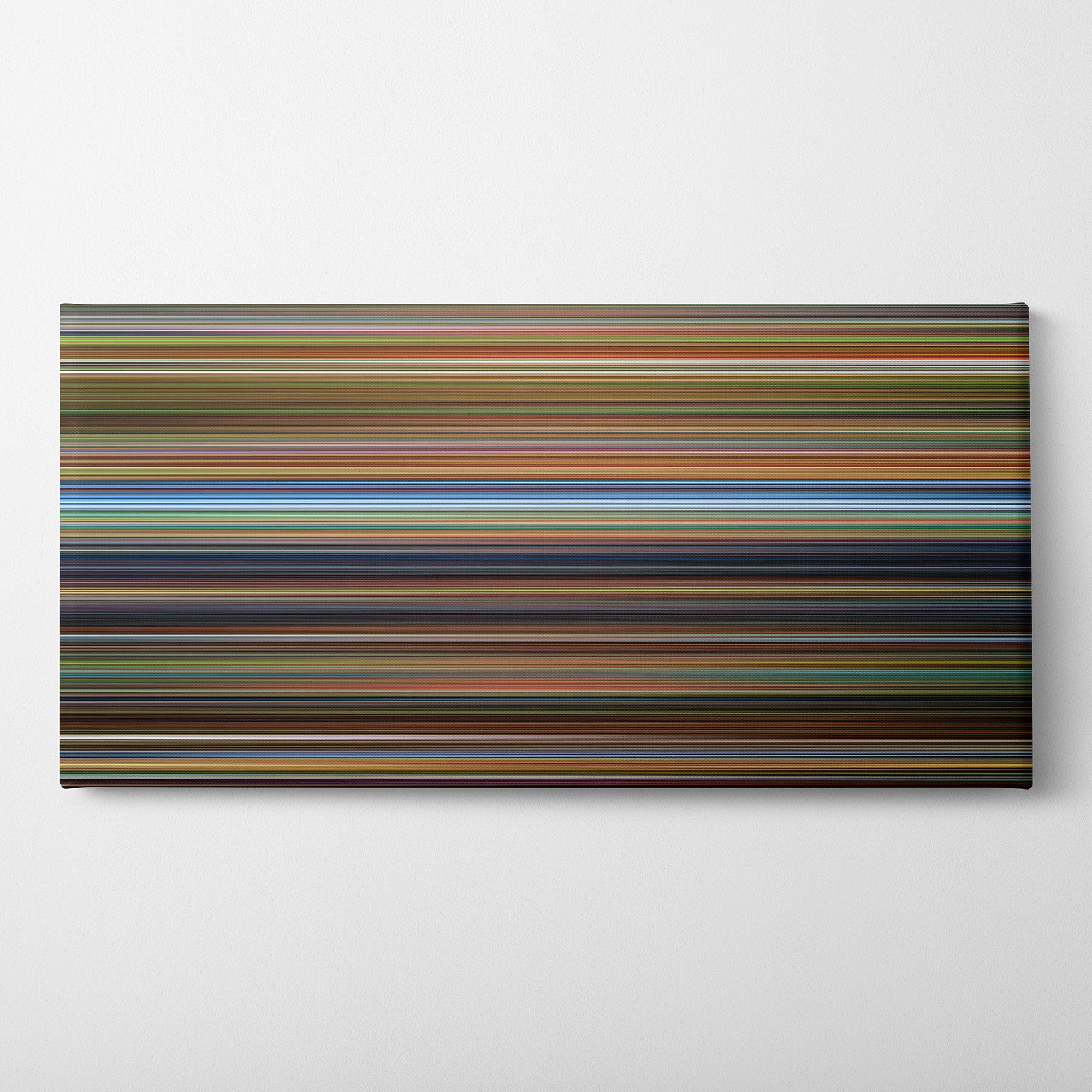 The Fox and the Hound (1981) CineSpectrum Color Spectrum Canvas Print - Horizontal on Wall