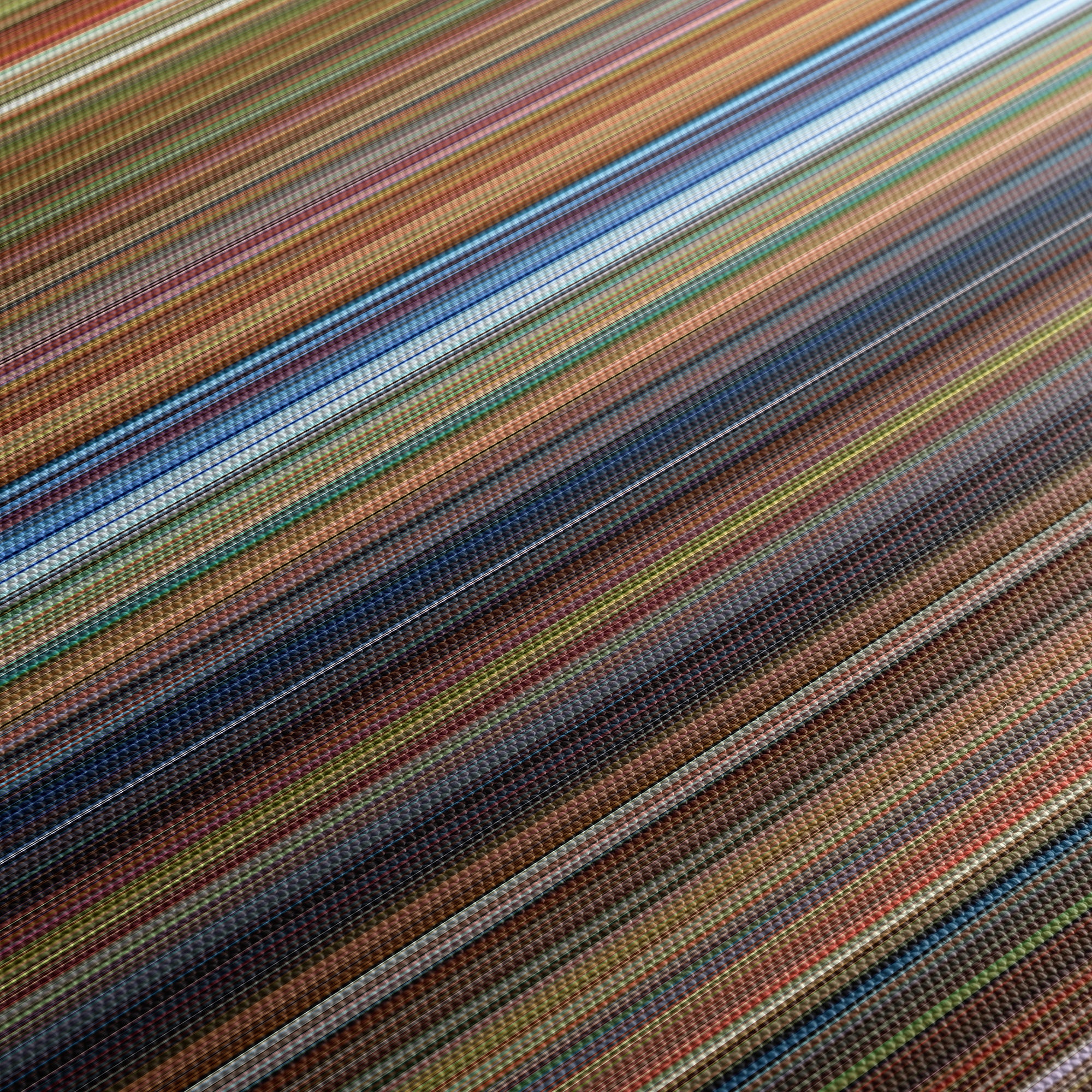 The Fox and the Hound (1981) CineSpectrum Color Spectrum Canvas Print - Close Up of Middle of Print