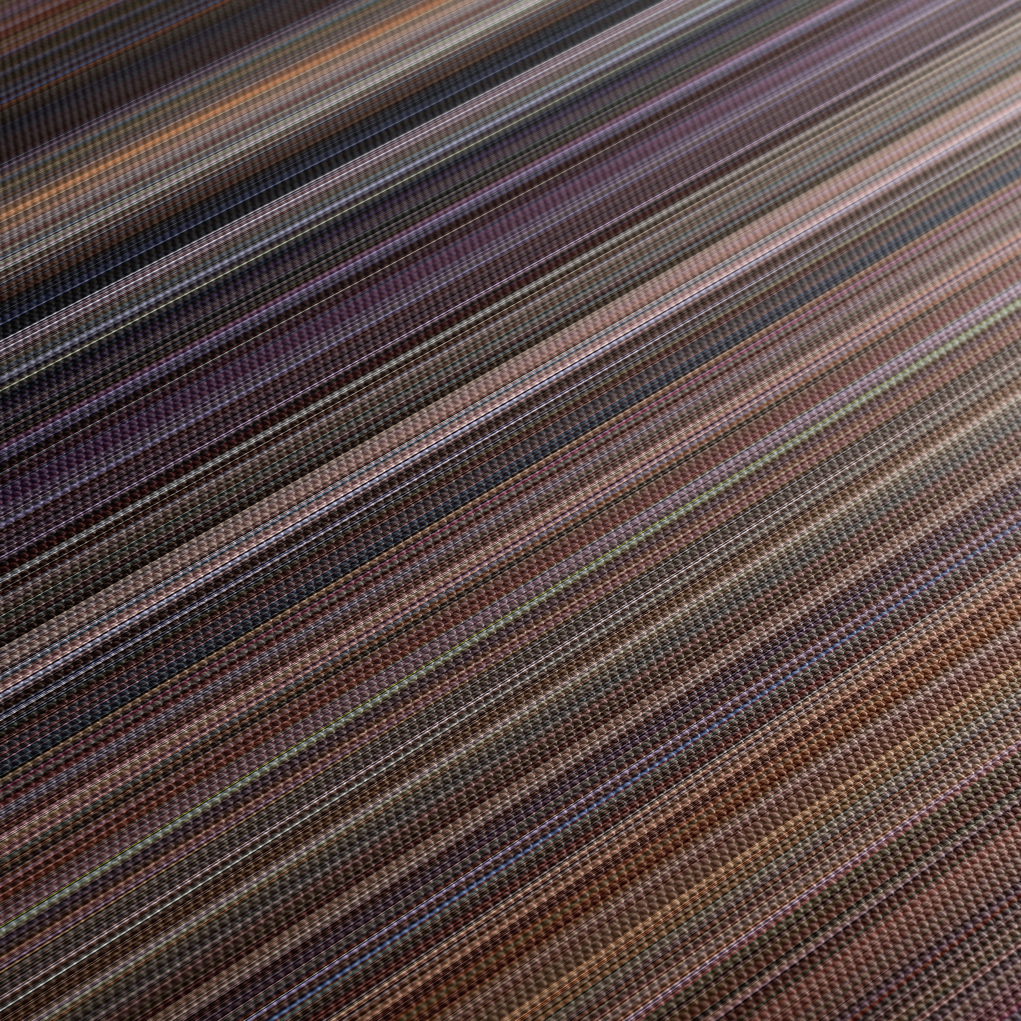 The Fugitive (1993) CineSpectrum Color Spectrum Canvas Print - Close Up of Middle of Print