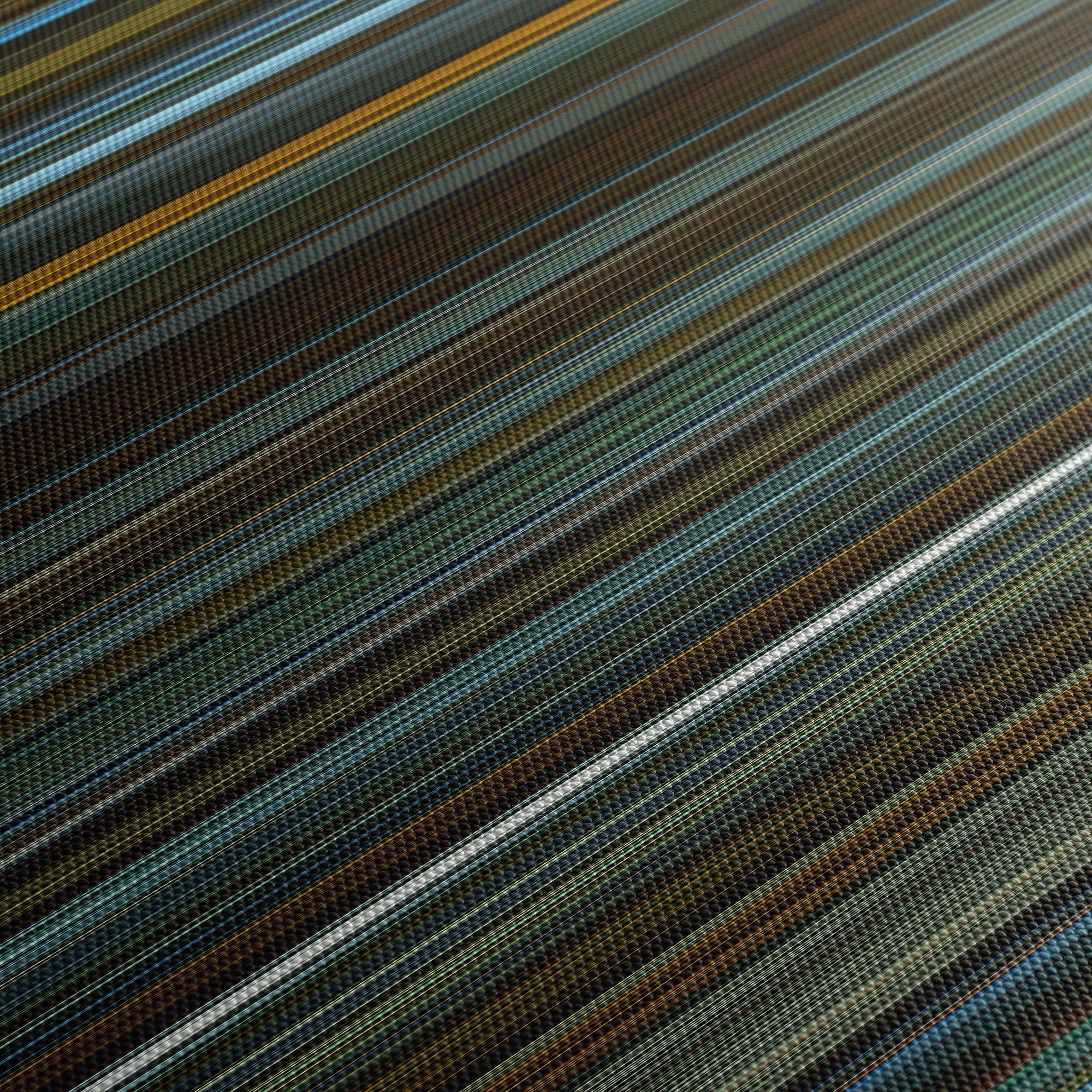 The Girl With the Dragon Tattoo (2009) CineSpectrum Color Spectrum Canvas Print - Close Up of Middle of Print