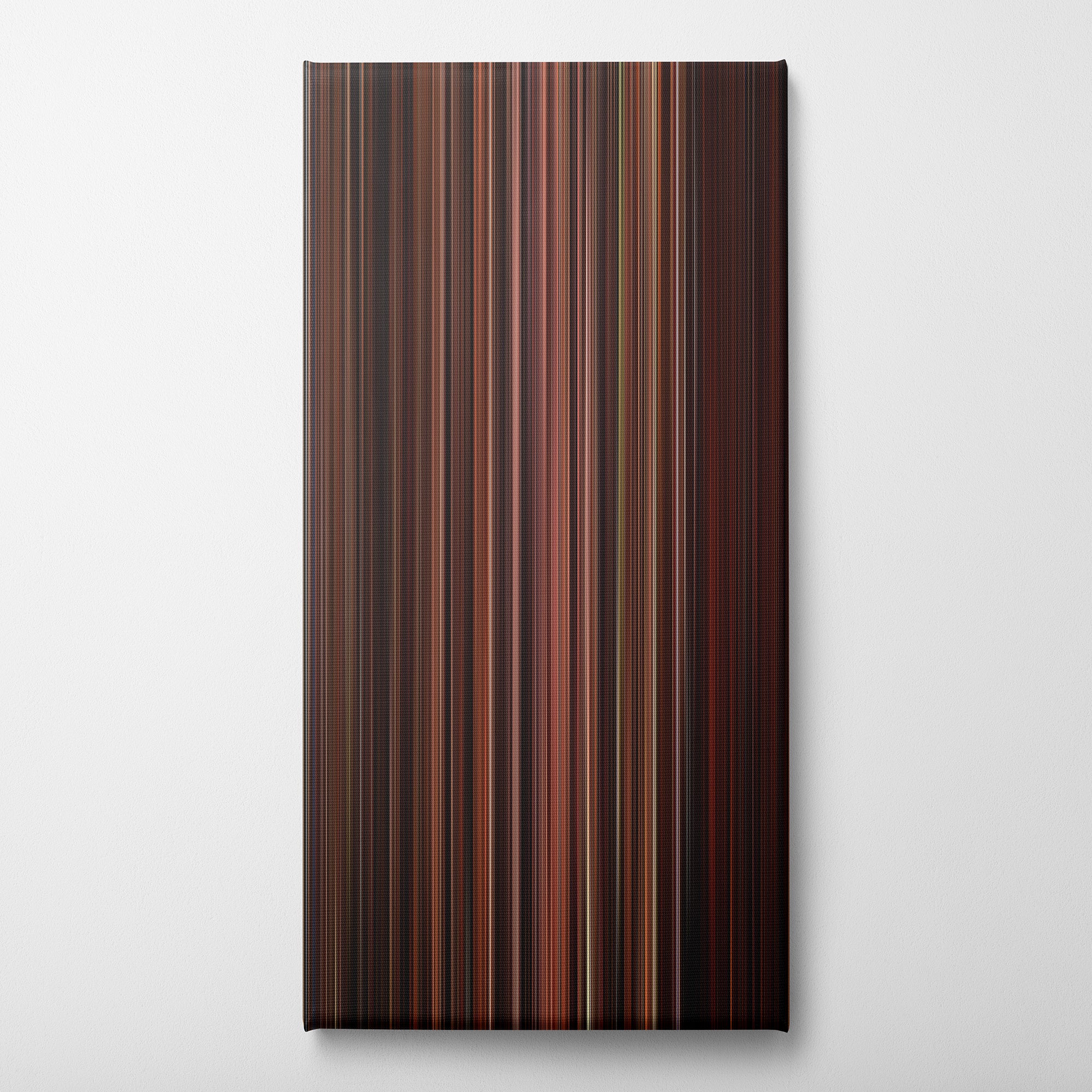 The Godfather Part III (1990) CineSpectrum Color Spectrum Canvas Print - Vertical on Wall