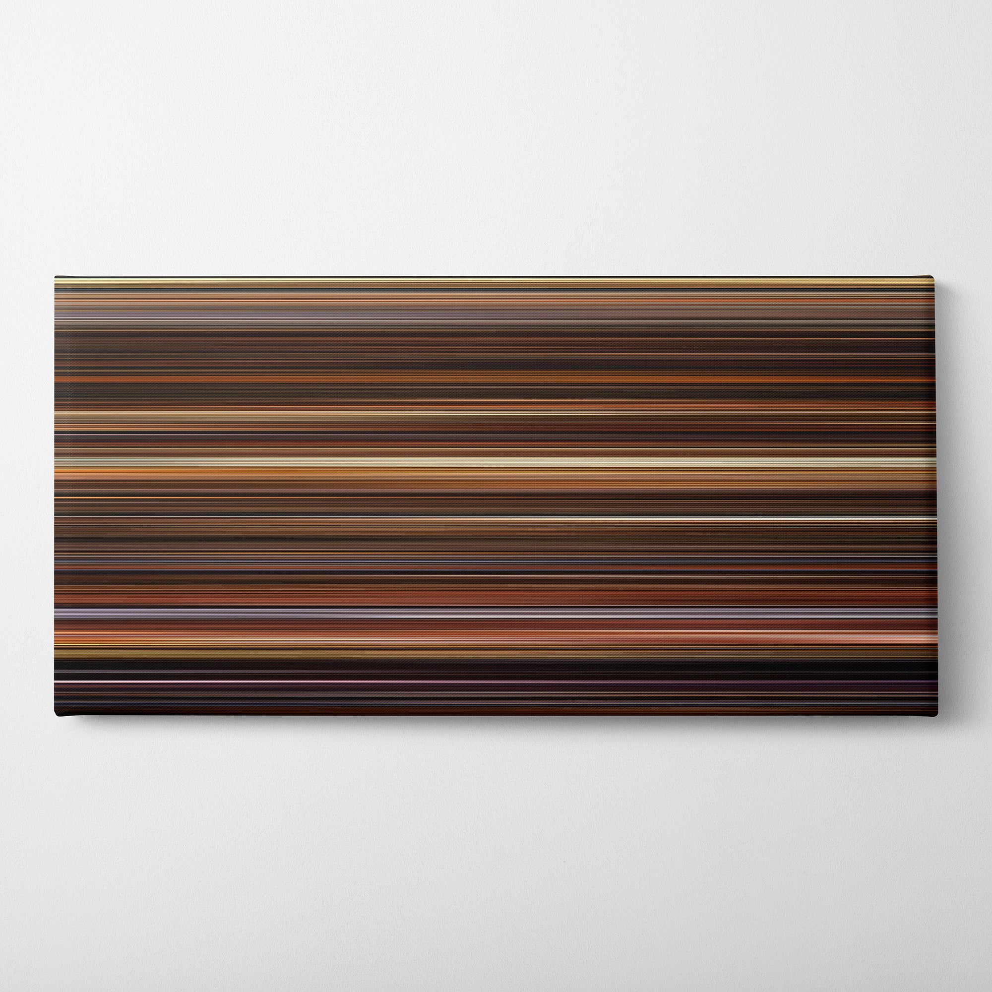The Godfather Part II (1974) CineSpectrum Color Spectrum Canvas Print - Horizontal on Wall