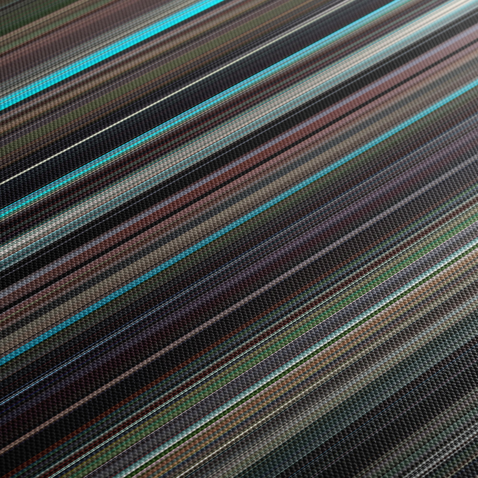 The Graduate (1967) CineSpectrum Color Spectrum Canvas Print - Close Up of Middle of Print