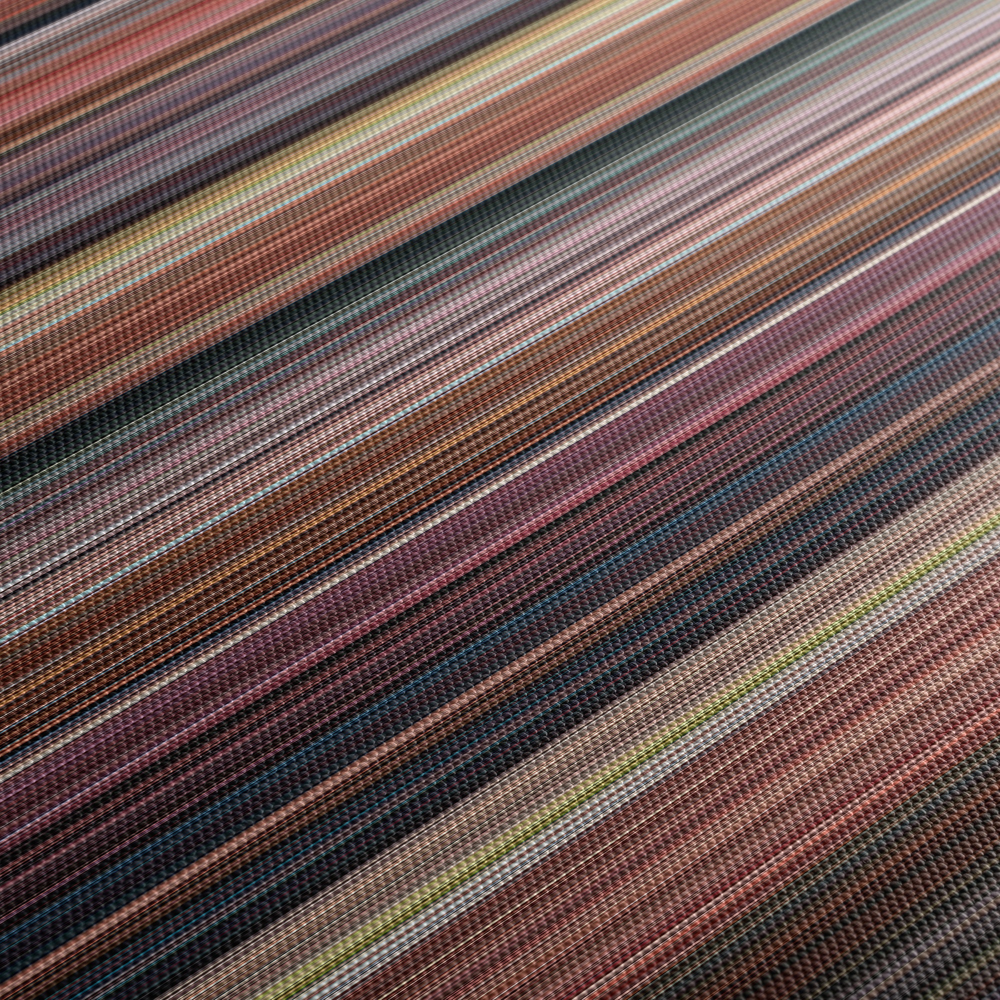 The Great Gatsby (2013) CineSpectrum Color Spectrum Canvas Print - Close Up of Middle of Print