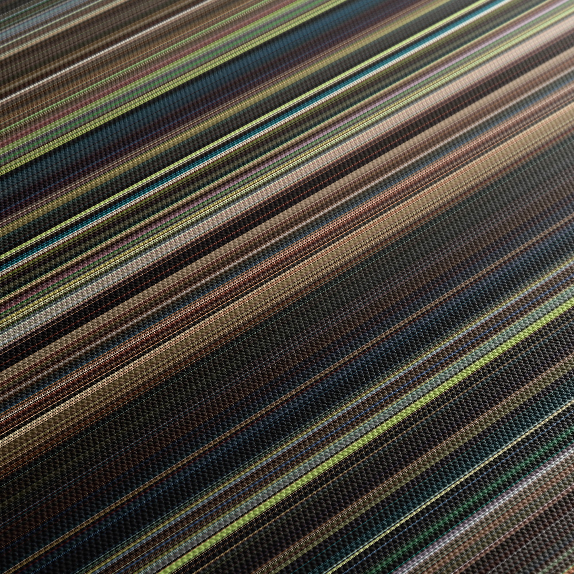 The Handmaiden (2016) CineSpectrum Color Spectrum Canvas Print - Close Up of Middle of Print