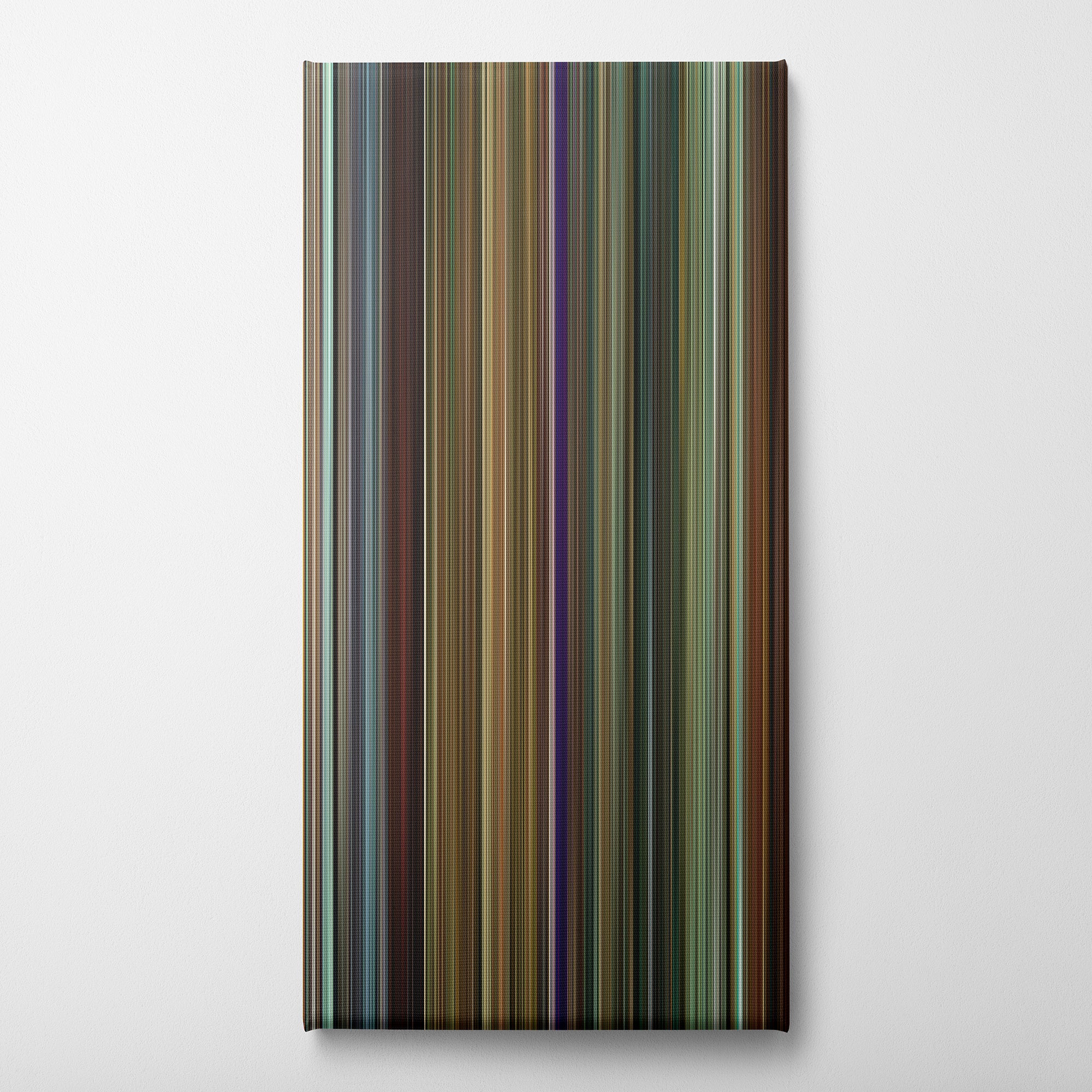 The Hangover Part II (2011) CineSpectrum Color Spectrum Canvas Print - Vertical on Wall