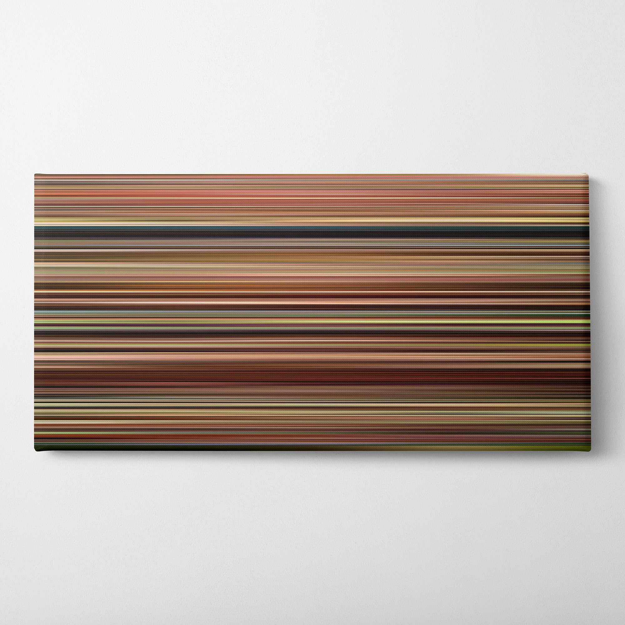 The Help (2011) CineSpectrum Color Spectrum Canvas Print - Horizontal on Wall