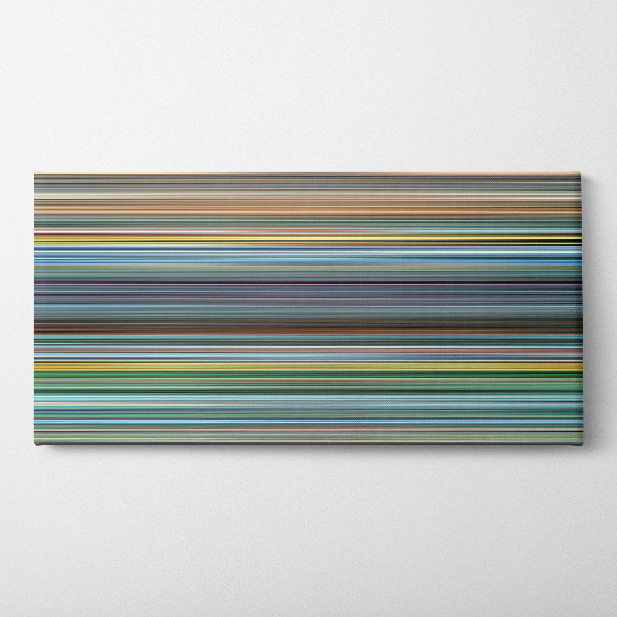 The Holy Mountain (1973) CineSpectrum Color Spectrum Canvas Print - Horizontal on Wall