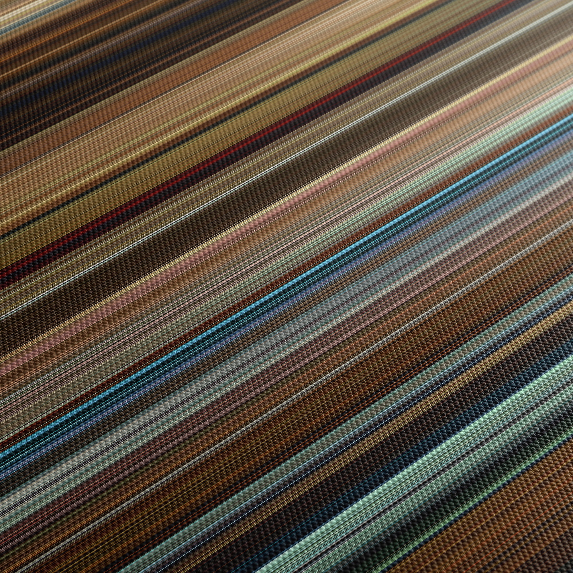 The Hunt (2012) CineSpectrum Color Spectrum Canvas Print - Close Up of Middle of Print