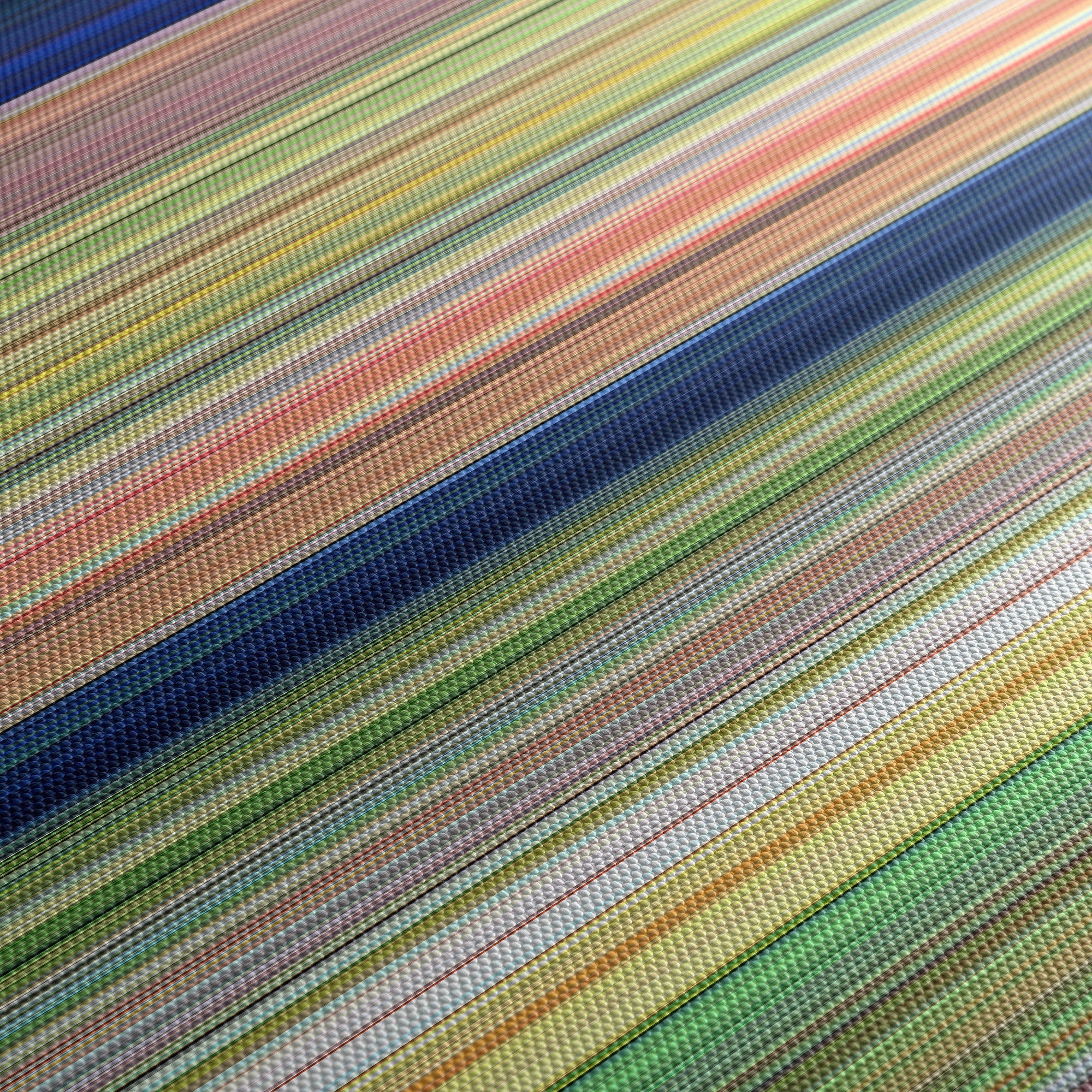 The Jungle Book (1967) CineSpectrum Color Spectrum Canvas Print - Close Up of Middle of Print