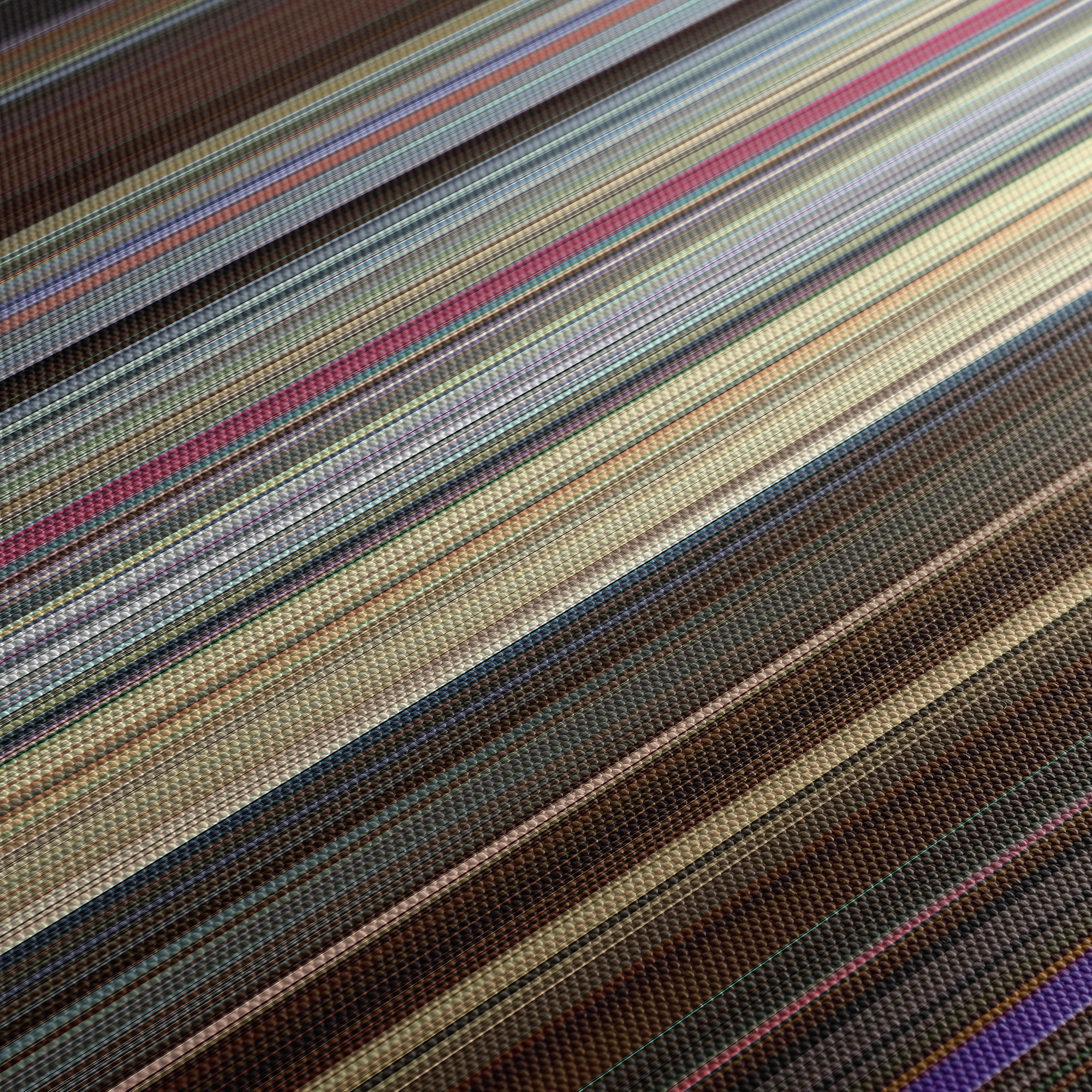 The King of Comedy (1982) CineSpectrum Color Spectrum Canvas Print - Close Up of Middle of Print
