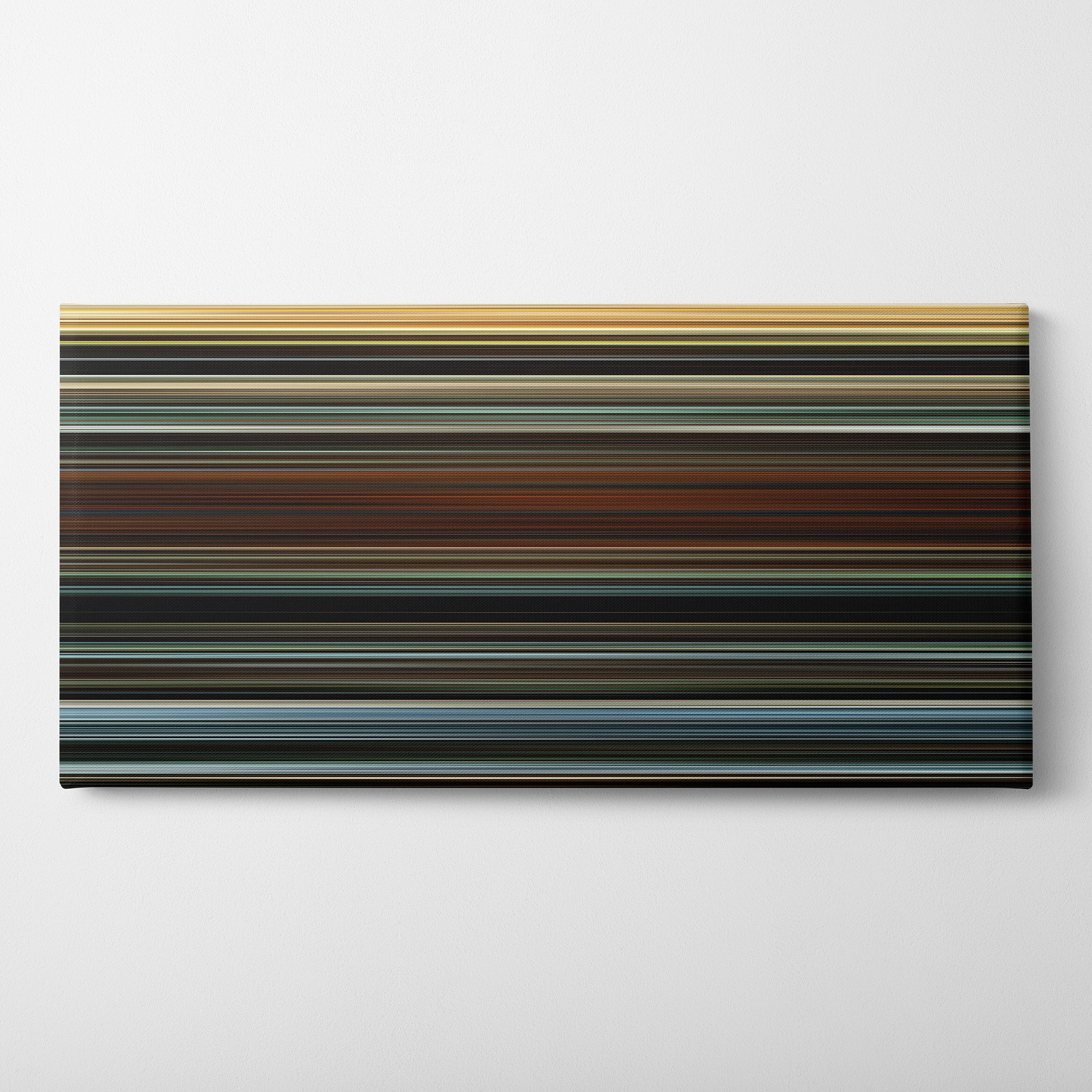 The King's Man (2021) CineSpectrum Color Spectrum Canvas Print - Horizontal on Wall