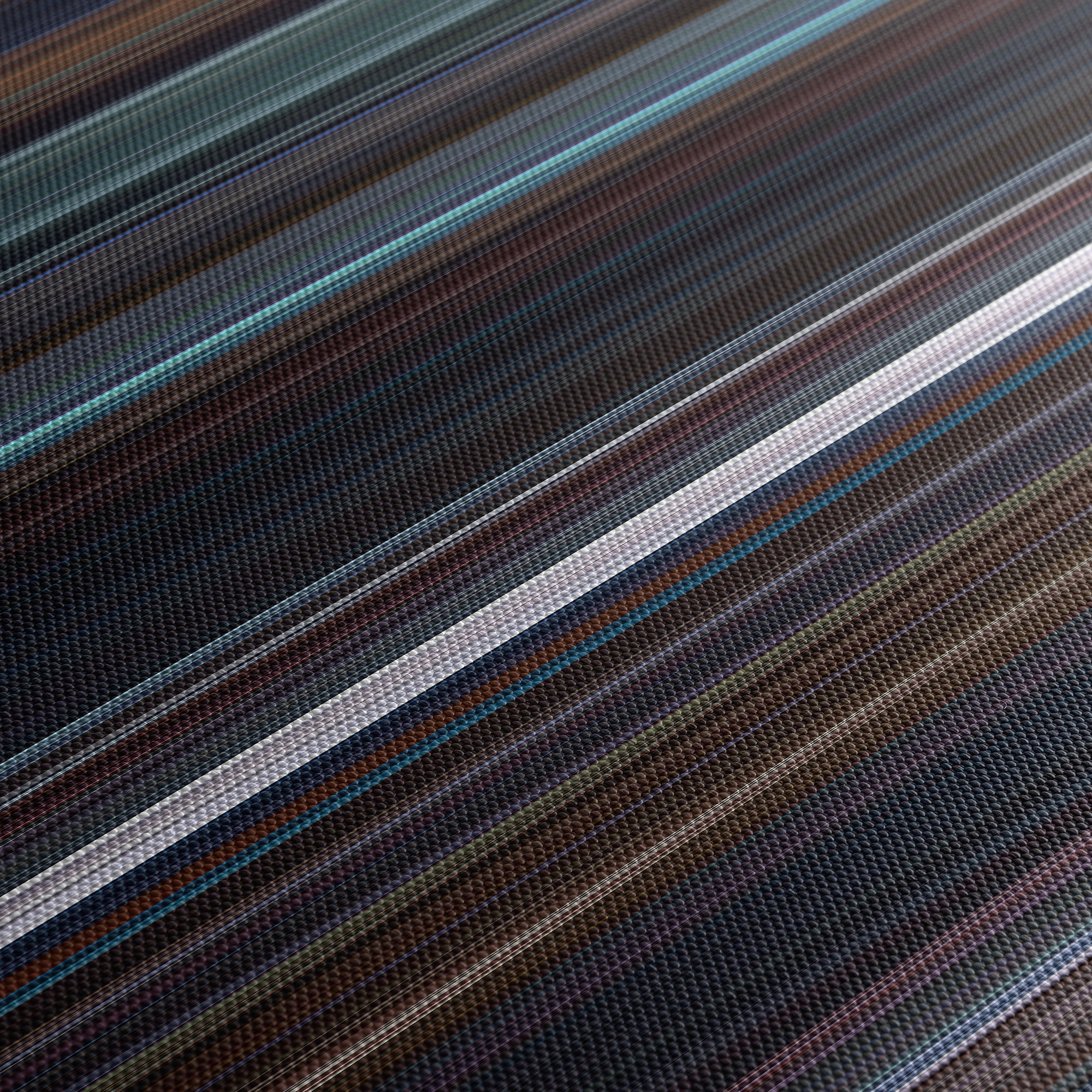 The King's Speech (2010) CineSpectrum Color Spectrum Canvas Print - Close Up of Middle of Print