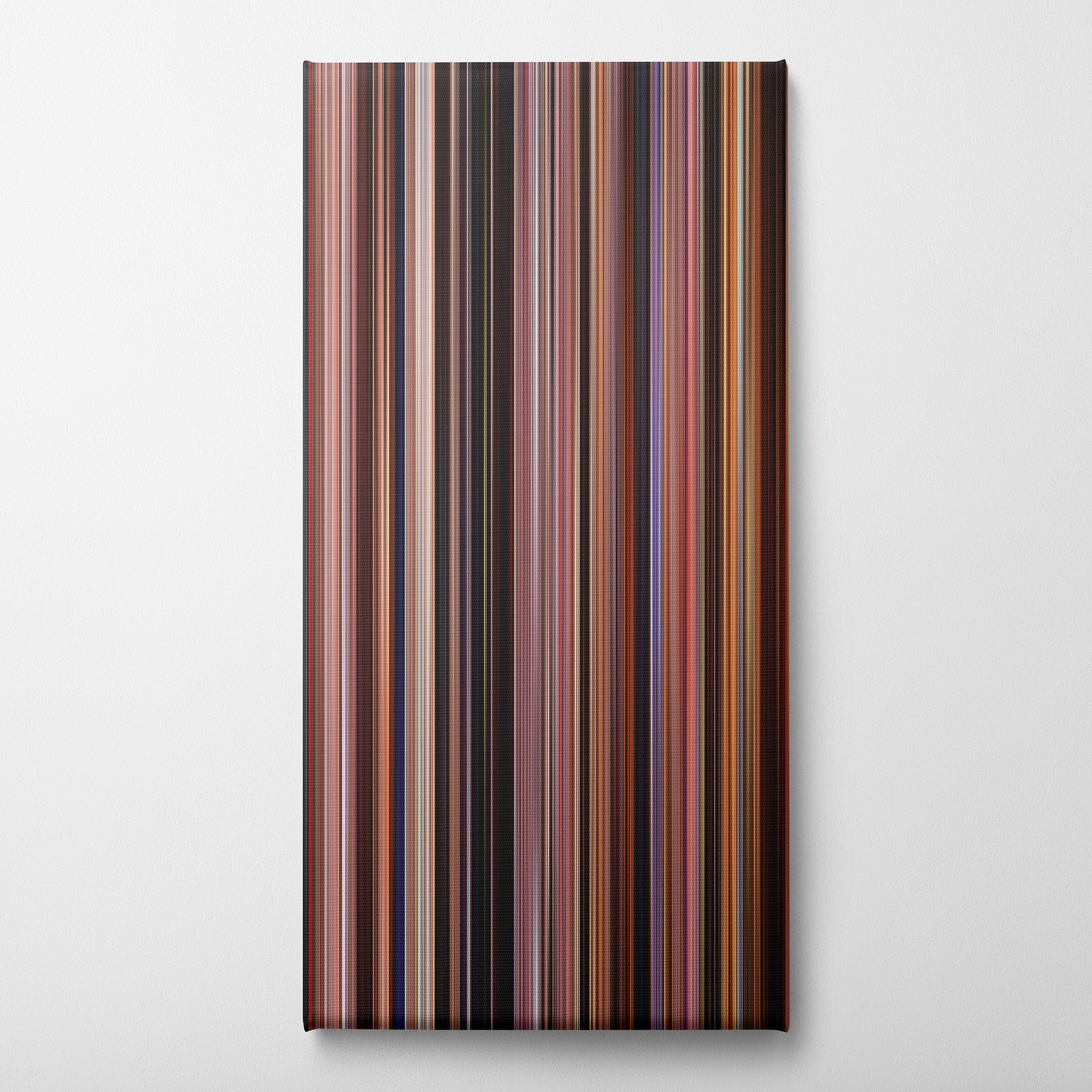 The Last Temptation of Christ (1988) CineSpectrum Color Spectrum Canvas Print - Vertical on Wall