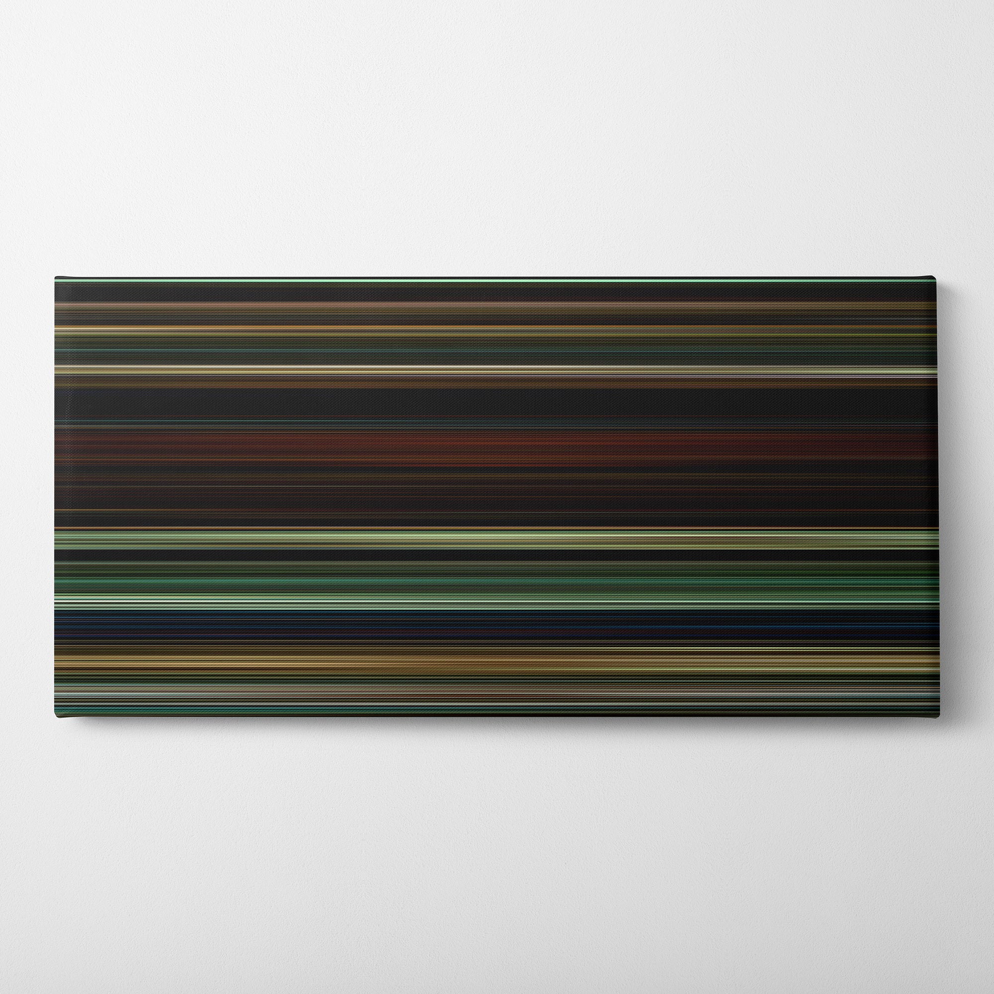 The Last of the Mohicans (1992) CineSpectrum Color Spectrum Canvas Print - Horizontal on Wall