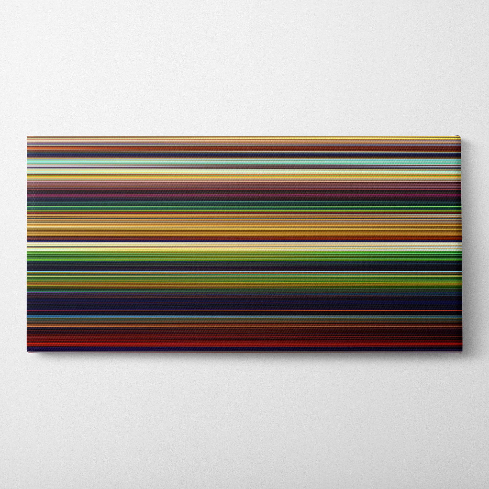 The Lion King (1994) CineSpectrum Color Spectrum Canvas Print - Horizontal on Wall