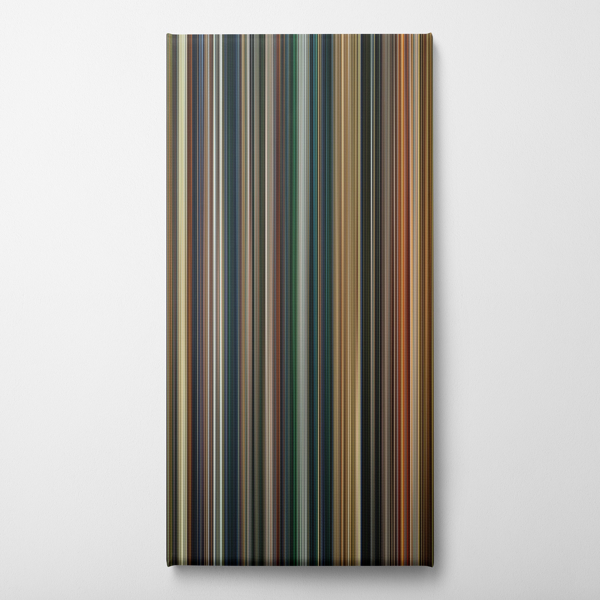 The Lord of the Rings - The Return of the King (2003) CineSpectrum Color Spectrum Canvas Print - Vertical on Wall
