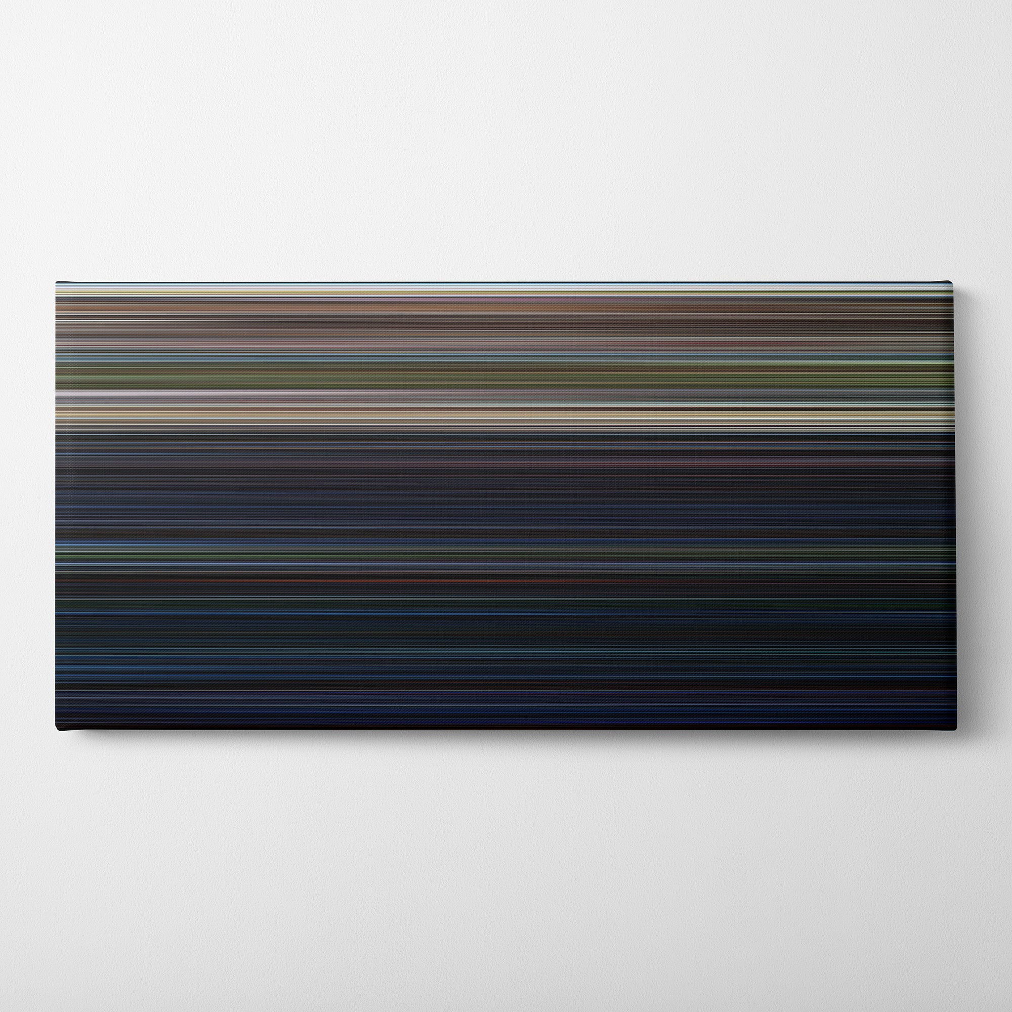 The Lost World - Jurassic Park (1997) CineSpectrum Color Spectrum Canvas Print - Horizontal on Wall