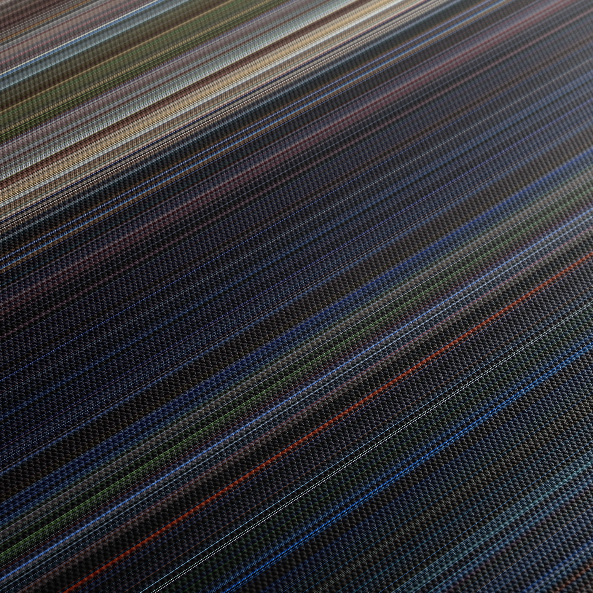 The Lost World - Jurassic Park (1997) CineSpectrum Color Spectrum Canvas Print - Close Up of Middle of Print
