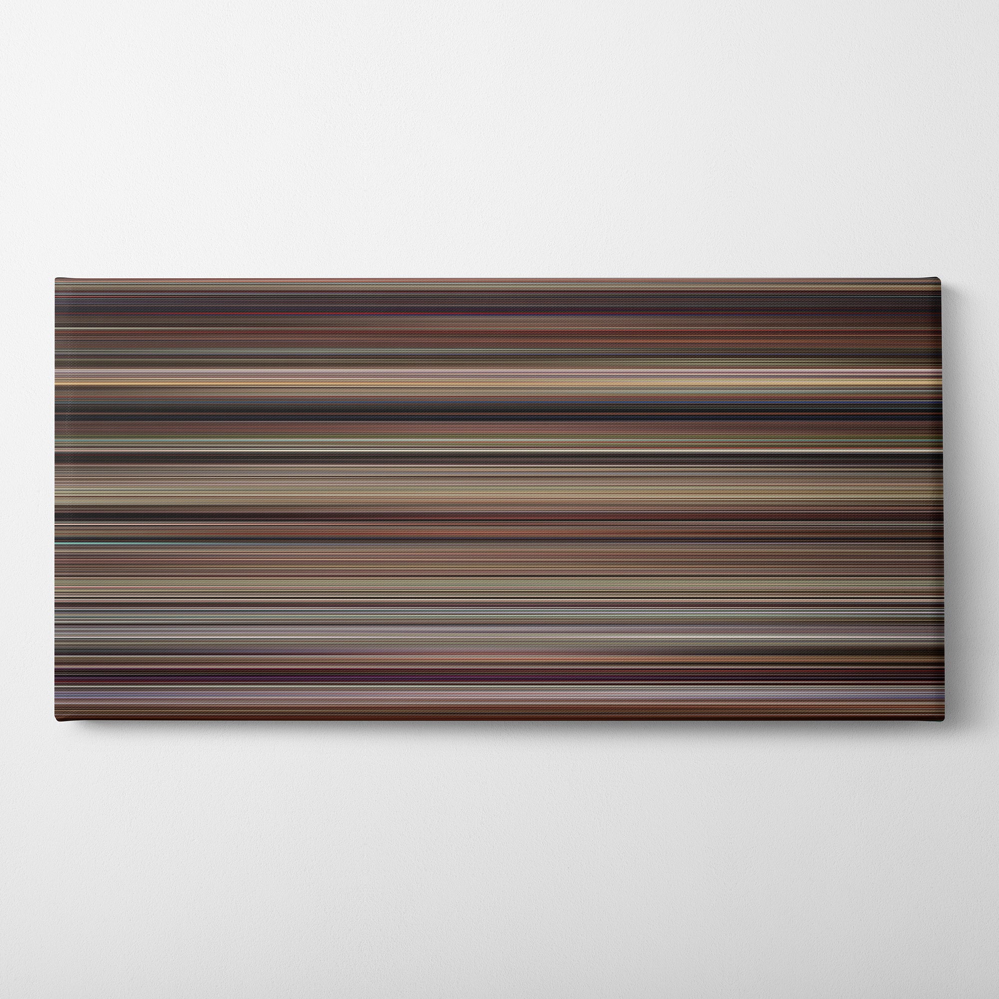 The Man With the Golden Gun (1974) CineSpectrum Color Spectrum Canvas Print - Horizontal on Wall