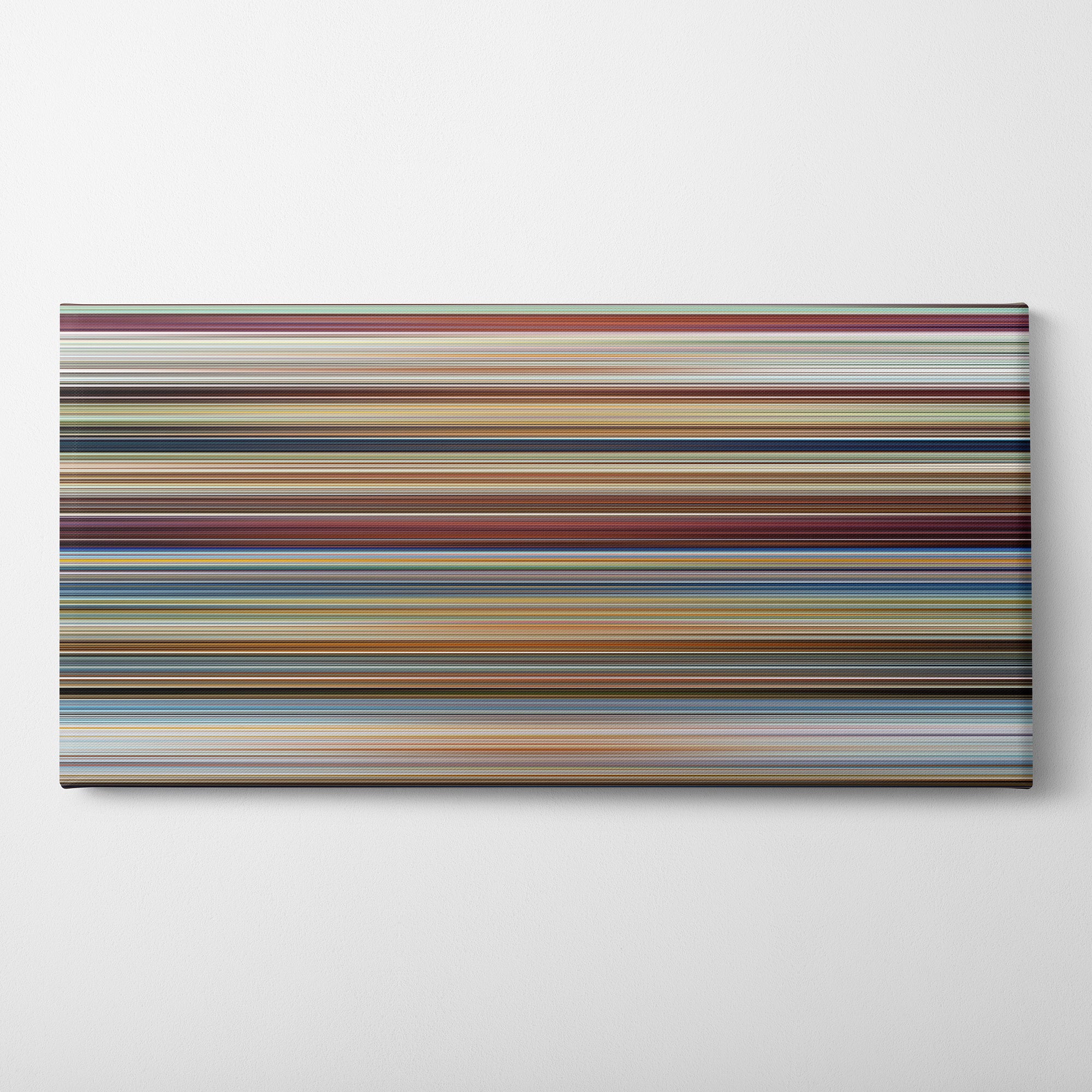 The Many Adventures of Winnie the Pooh (1977) CineSpectrum Color Spectrum Canvas Print - Horizontal on Wall