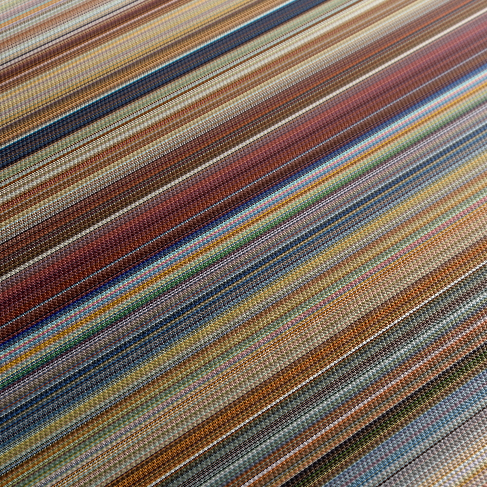 The Many Adventures of Winnie the Pooh (1977) CineSpectrum Color Spectrum Canvas Print - Close Up of Middle of Print