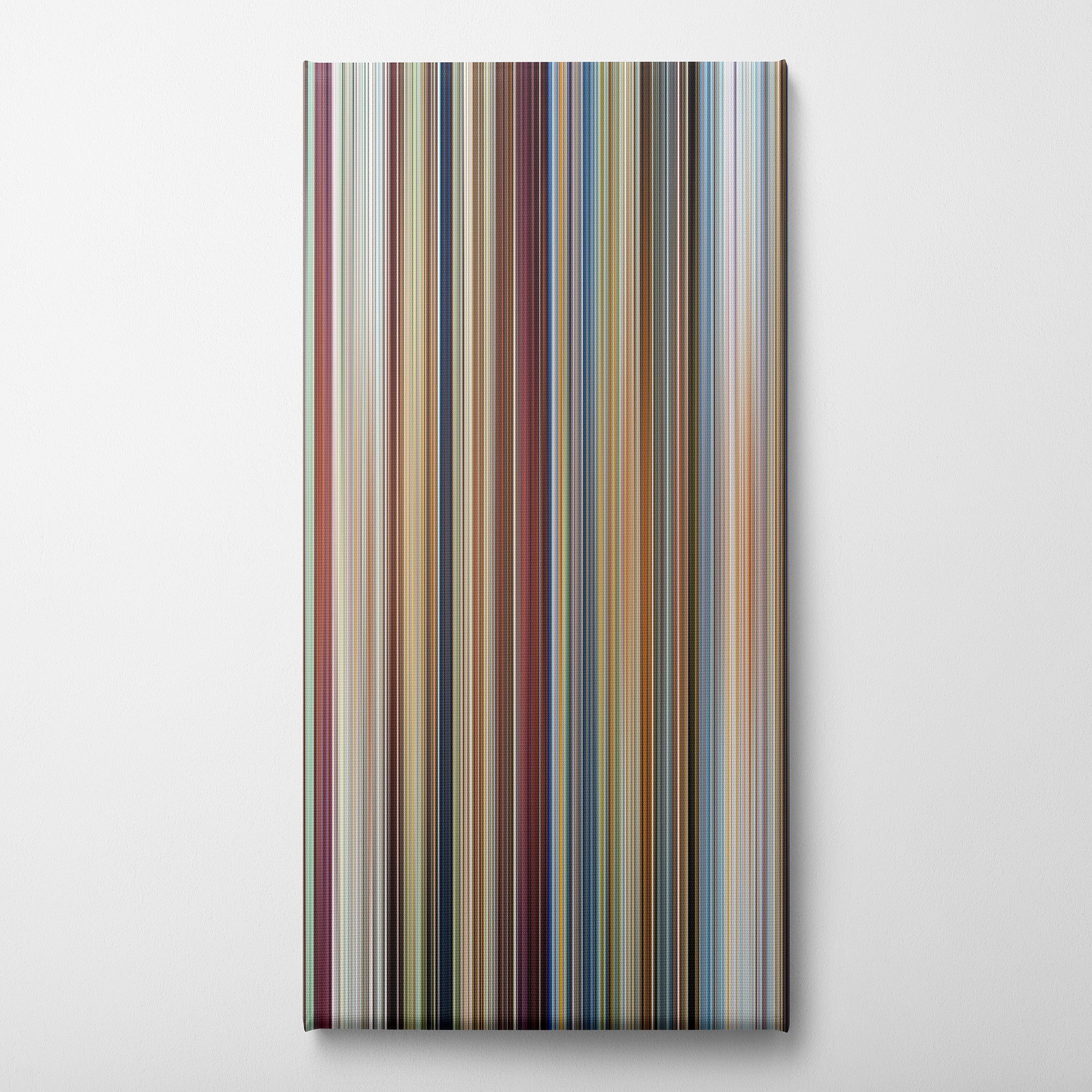The Many Adventures of Winnie the Pooh (1977) CineSpectrum Color Spectrum Canvas Print - Vertical on Wall
