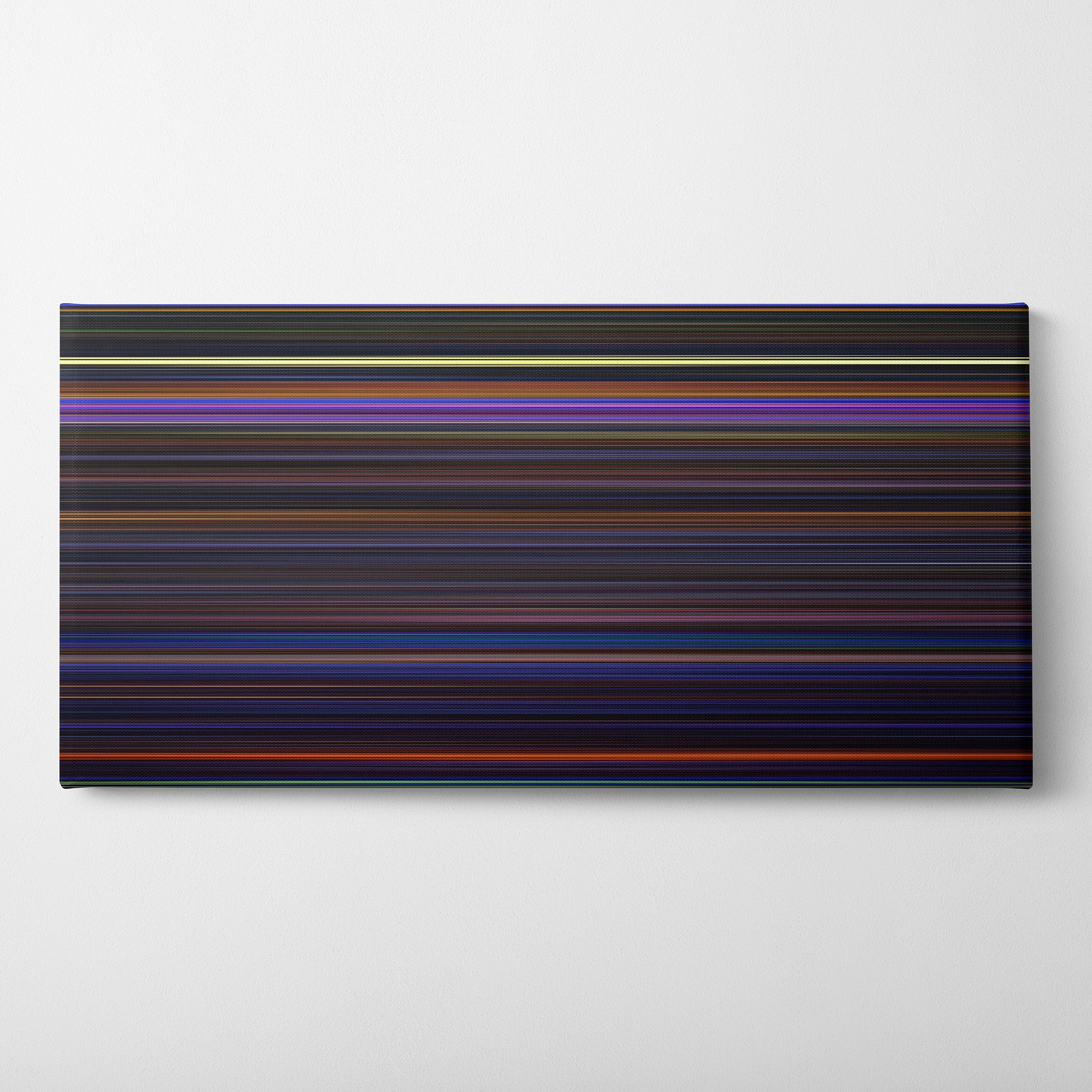 The Nightmare Before Christmas (1993) CineSpectrum Color Spectrum Canvas Print - Horizontal on Wall