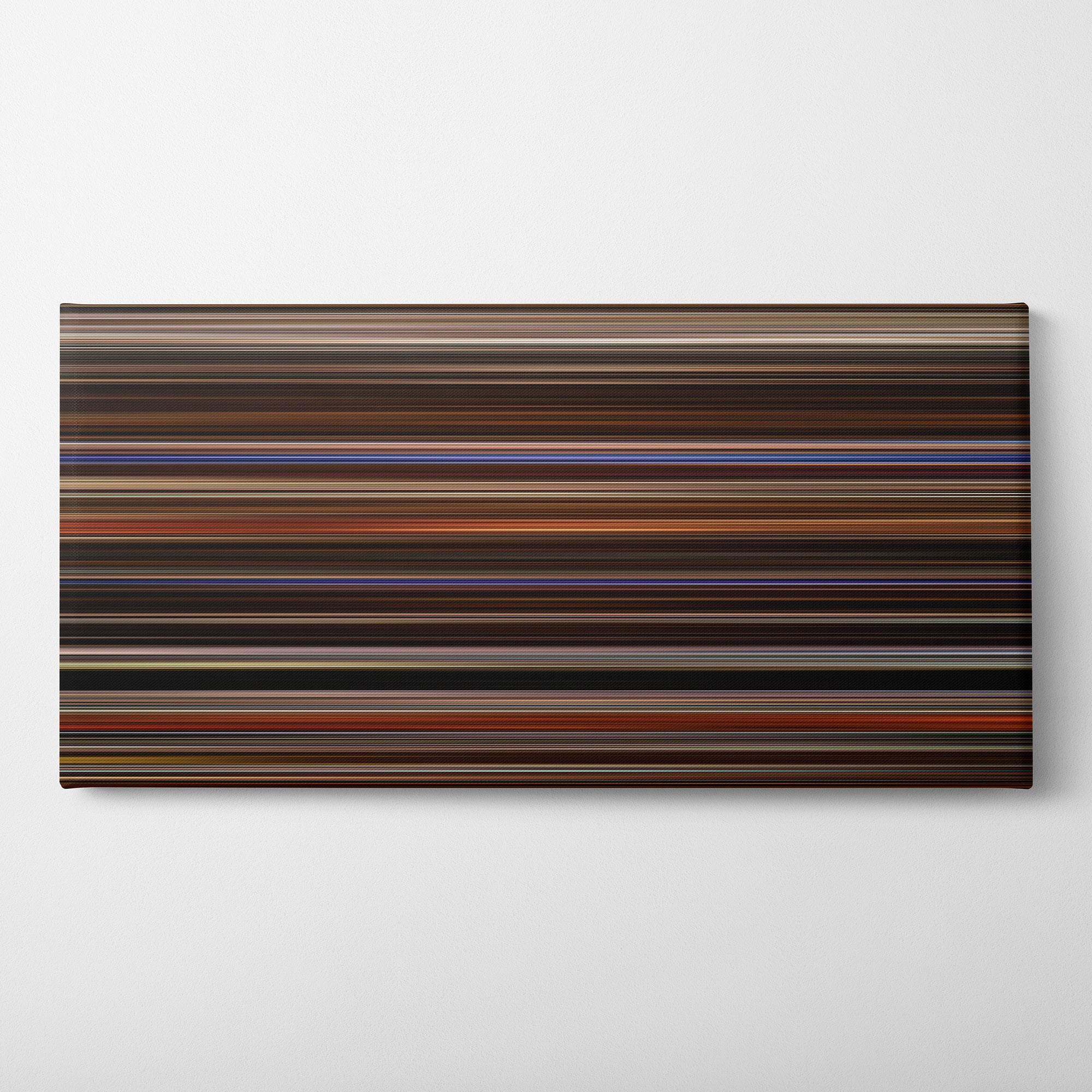The Perks of Being a Wallflower (2012) CineSpectrum Color Spectrum Canvas Print - Horizontal on Wall