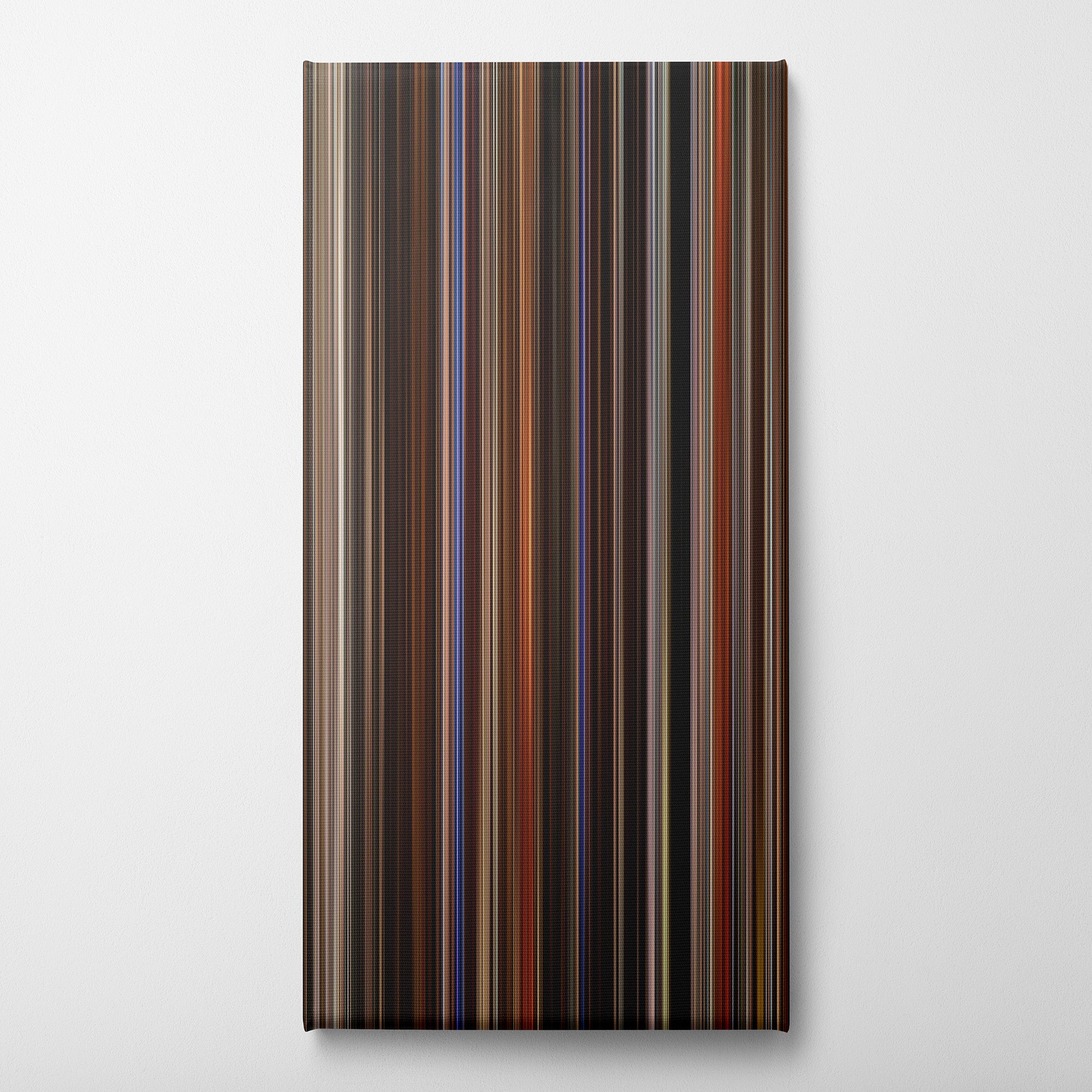 The Perks of Being a Wallflower (2012) CineSpectrum Color Spectrum Canvas Print - Vertical on Wall
